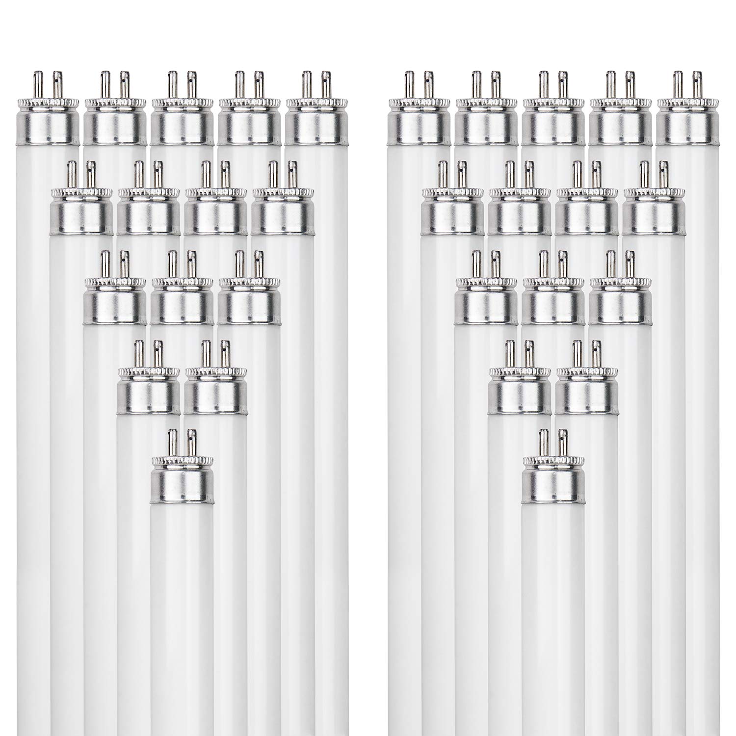 Sunlite 30335 F28T5/835 4 Foot T5 Linear Fluorescent Lamp, 28 Watts, 2500 Lumens, 3500K Neutral White, Miniature G5 Bi-Pin Base,