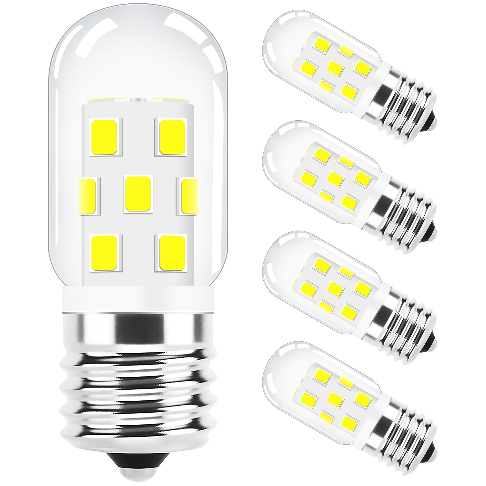 Taiyaloo E17 Led Bulb Dimmable Microwave Light Bulb 40W Incandescent Replacement For Over Stove Appliance,Refrigerator,Range Hoo