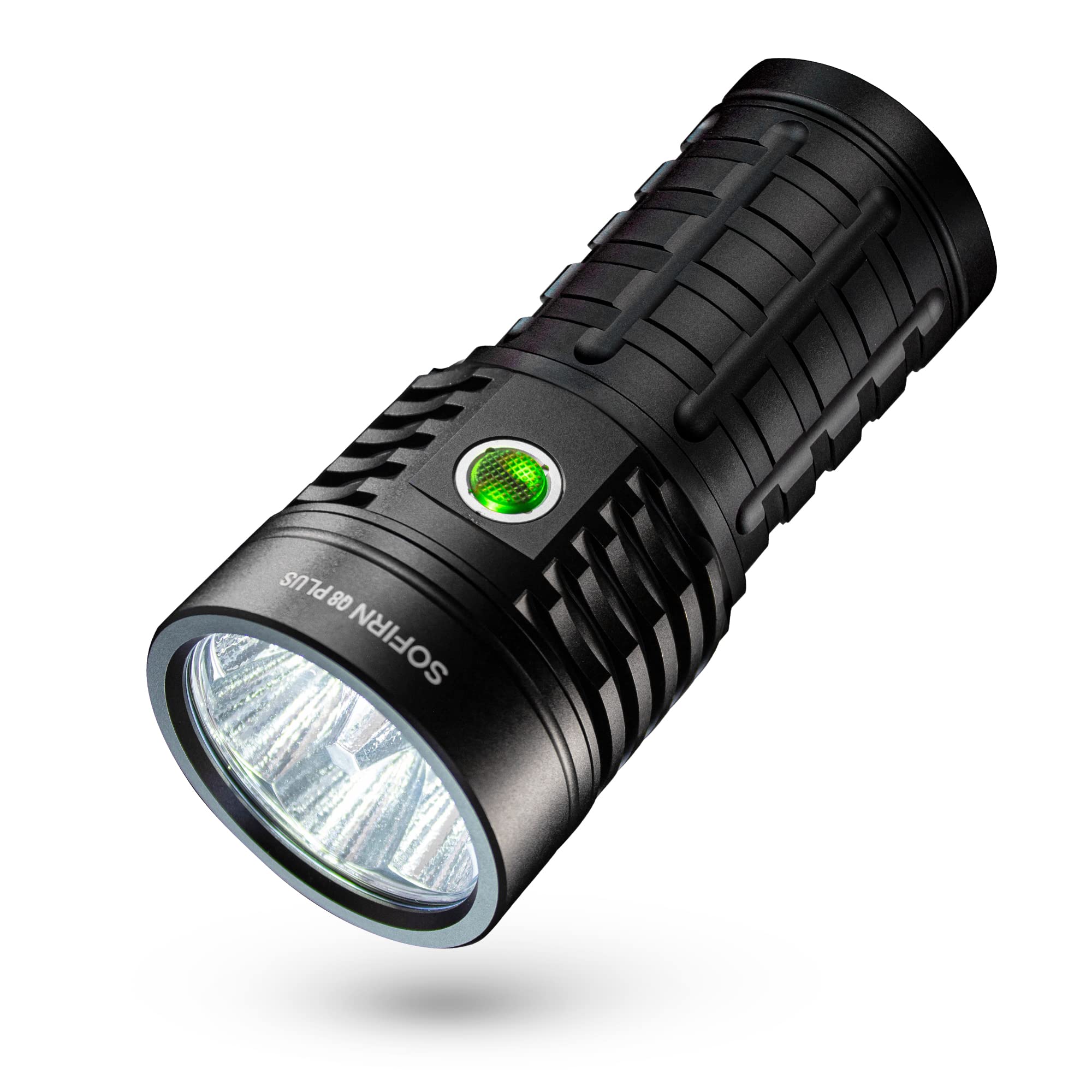sofirn Q8 Plus Powerful Flashlight max 16000 Lumens, Max 554 Meters Beam Distance, High Powered 6* LED, Anduril 2 UI, Water Resi