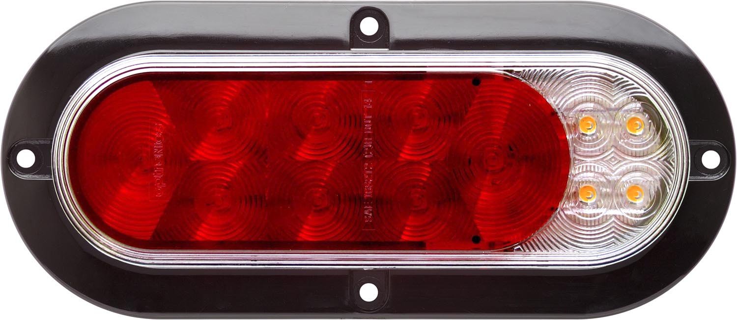 Optronics Stl211Xrfhb Fusion Gen Ii 4&quot; Red Led Stop/Turn/Tail/Back-Up Light