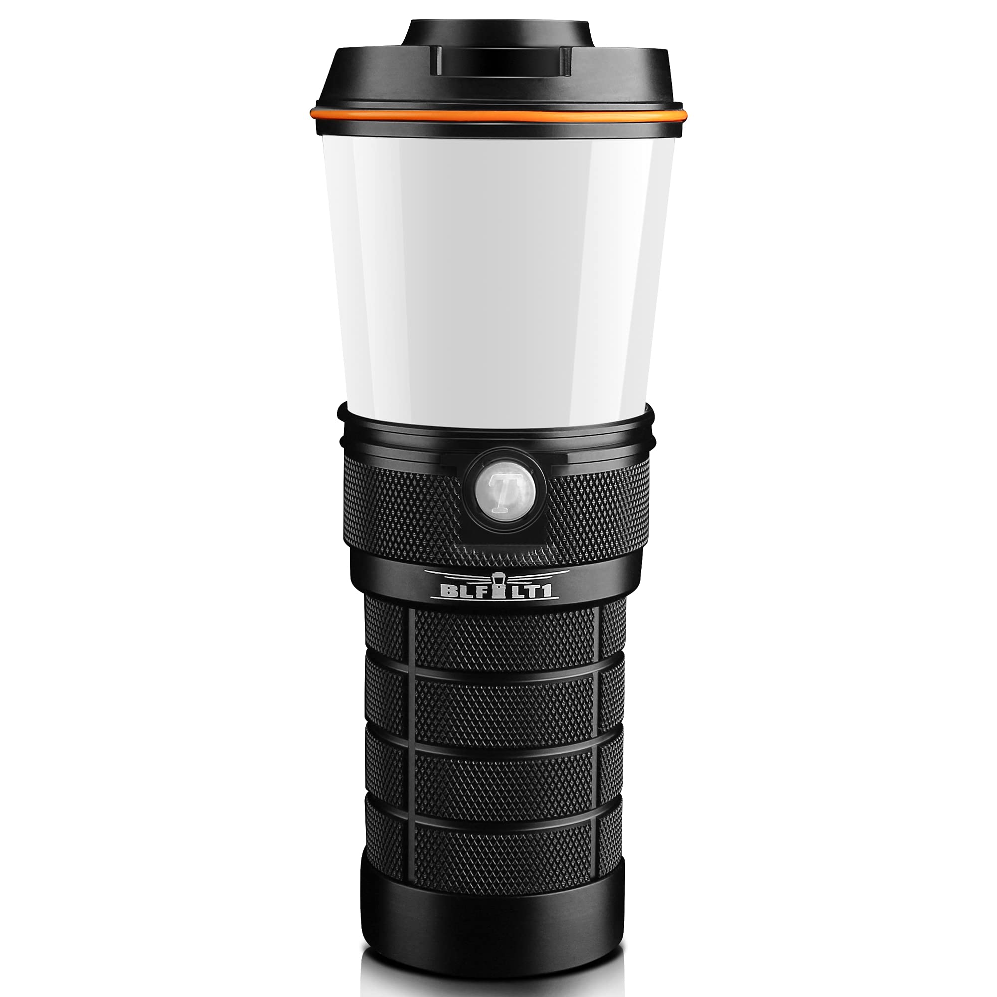 Sofirn BLF LT1 Camping Lantern, Rechargeable, 8X LH351D LED, 24H Runtime, Black, Model FBA-LT1 NEW-Kit