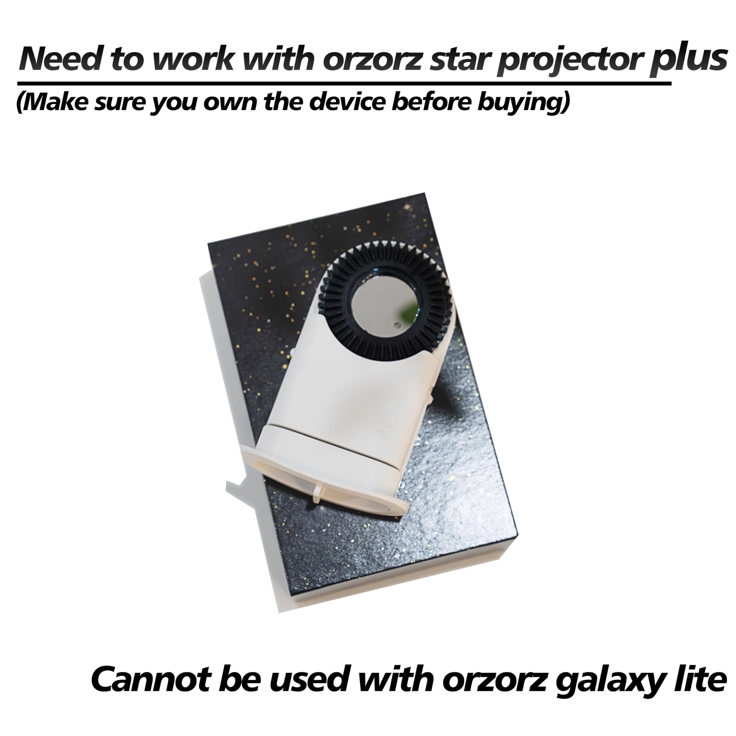 Orzorz Galaxy Night Light Projector Plus - Orion Nebula Colorful Design