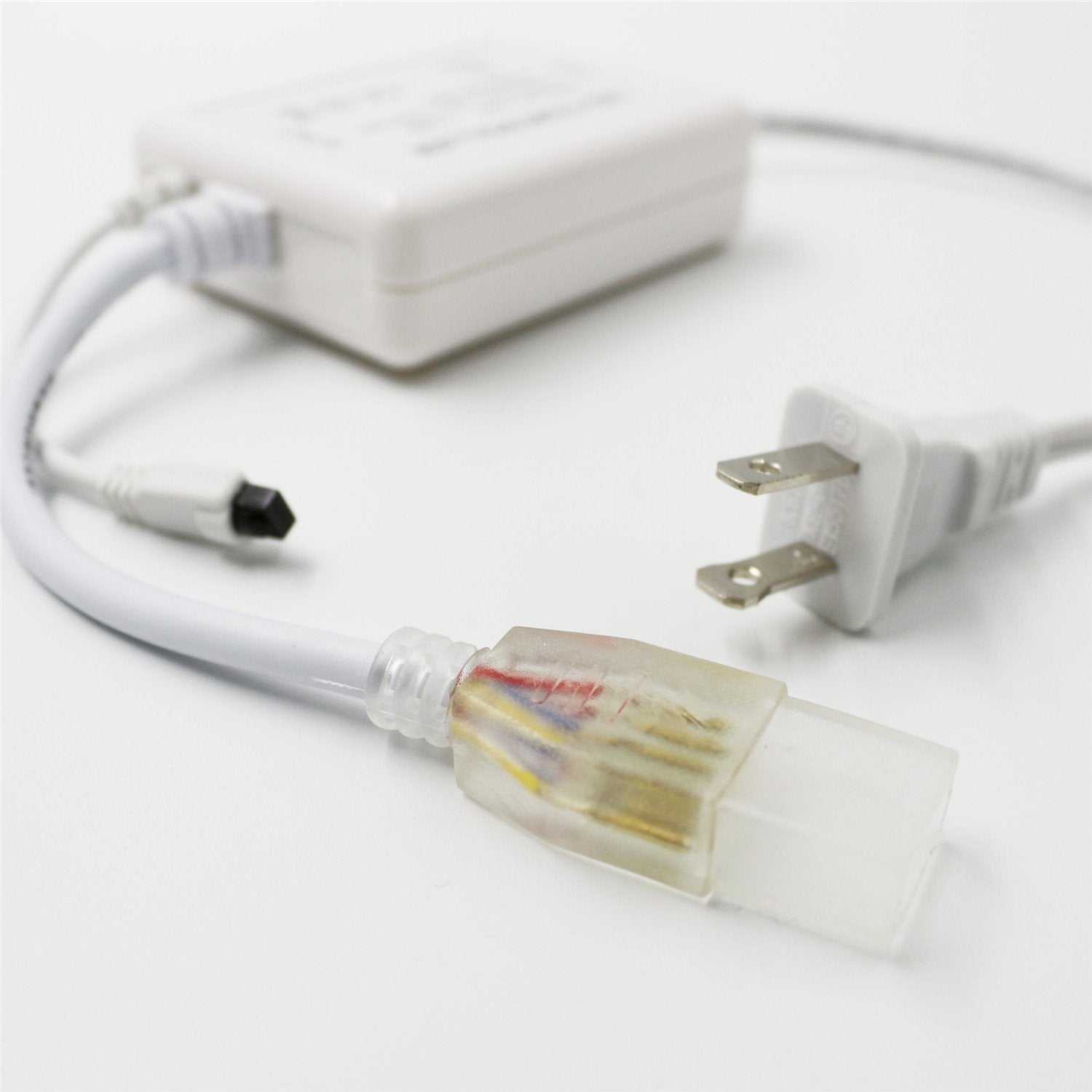 IEKOV Power Supply Adapter 750W AC 110V to DC 110V with IR Receiver + 24 Keys Remote Control for RGB LED Light Strip 5m-20m