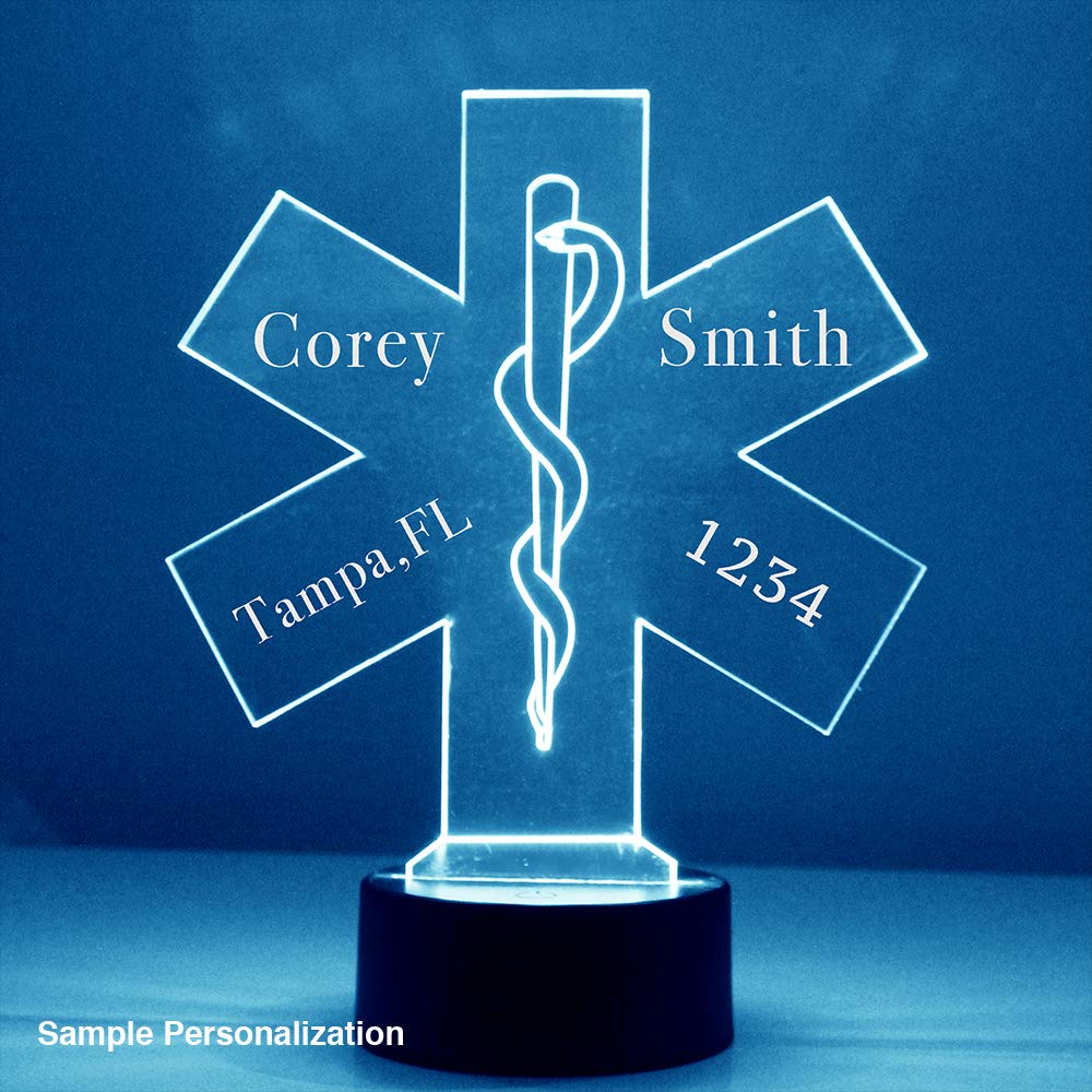Custom Ems Led Sign Night Light Lamp With Remote, Light Up Display With Personalized Name Or Image, Customized And Made In The U