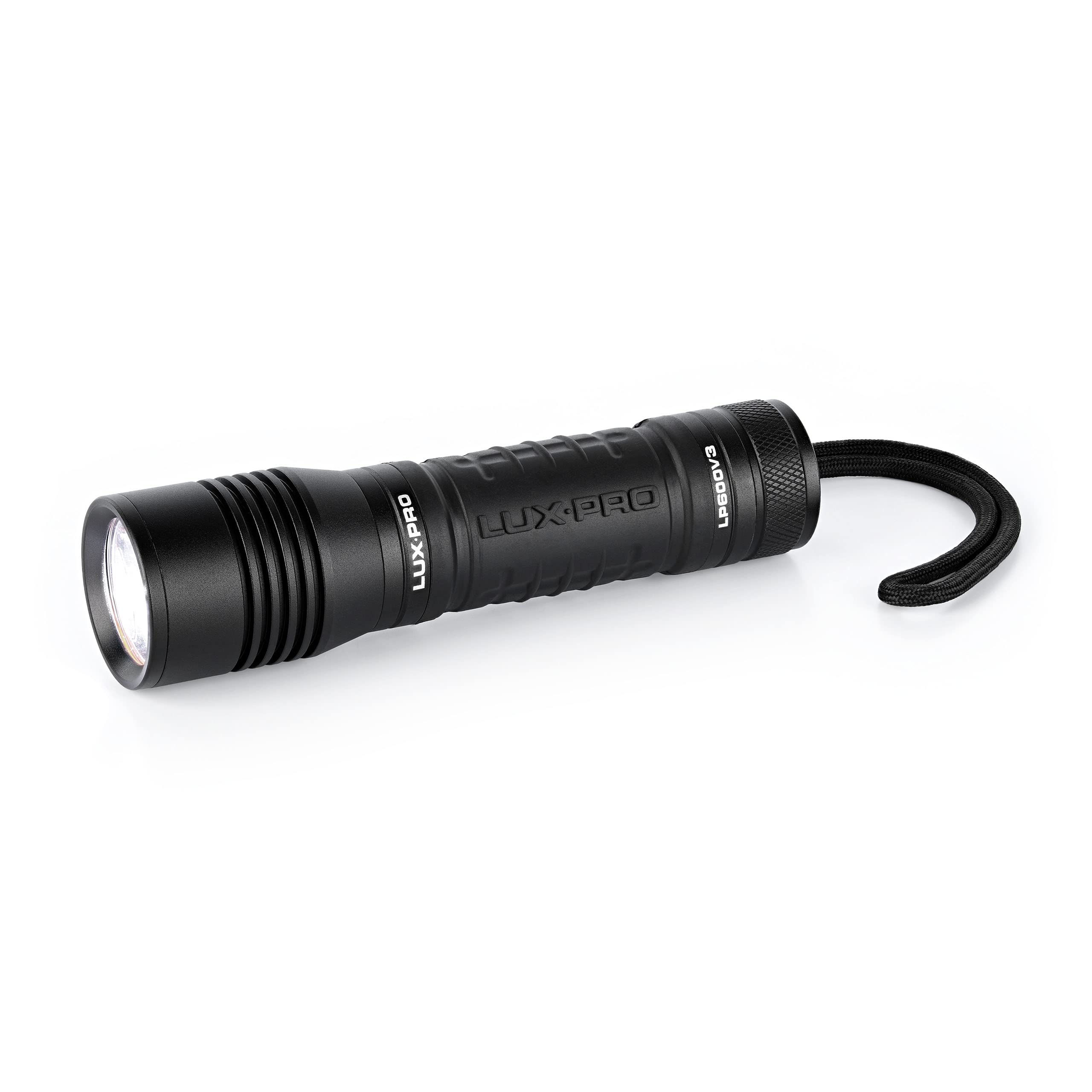Luxpro Bright 550 Lumen Led Handheld Flashlight - Features Ergonomic Handle And Aircraft-Grade Aluminum - Pocket-Sized Camping A