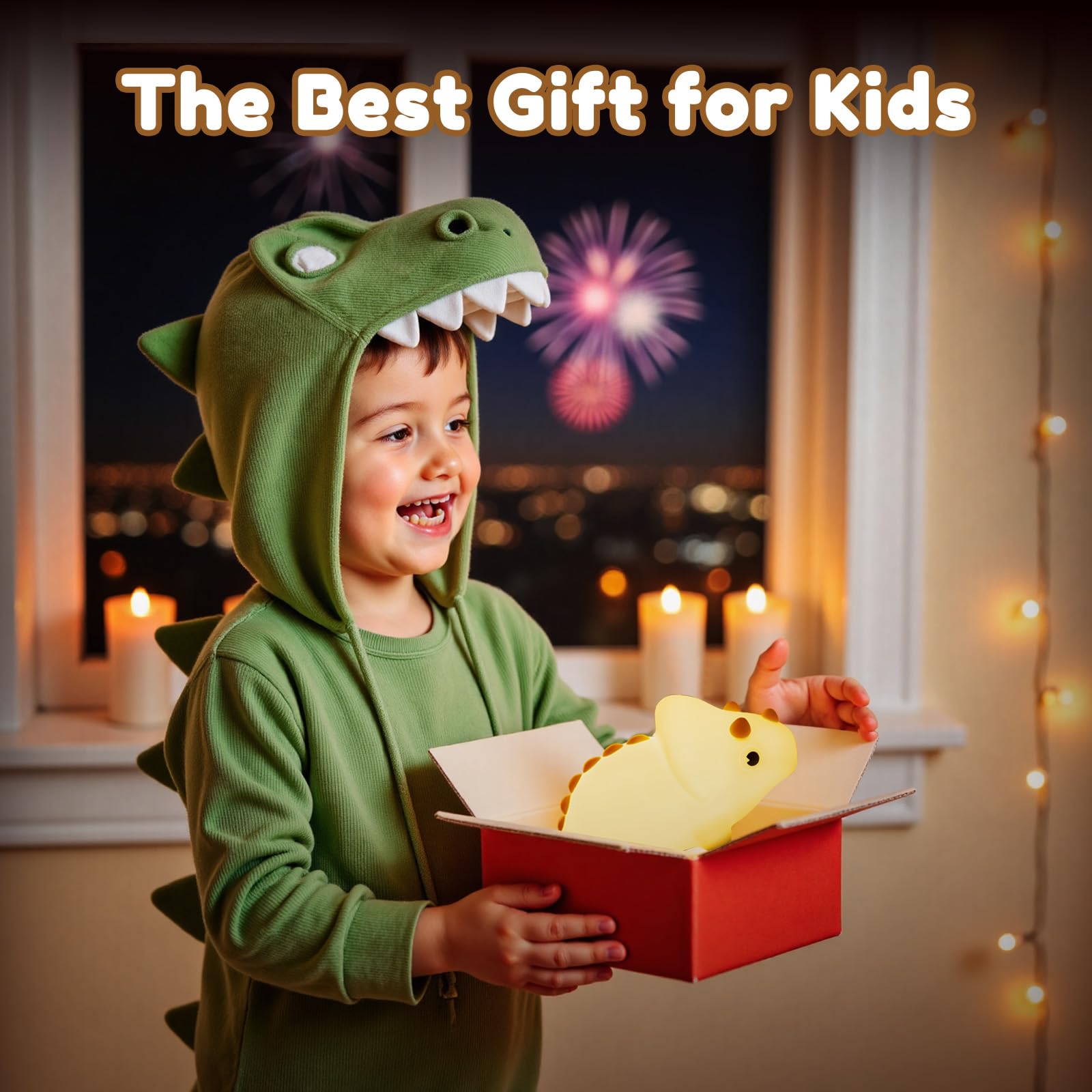 yeklike Kids Night Light, Cute Silicone Eagle, Adjustable 3 Levels of Brightness, Suitable for Crib, Toddler Bed, Girls and Boys