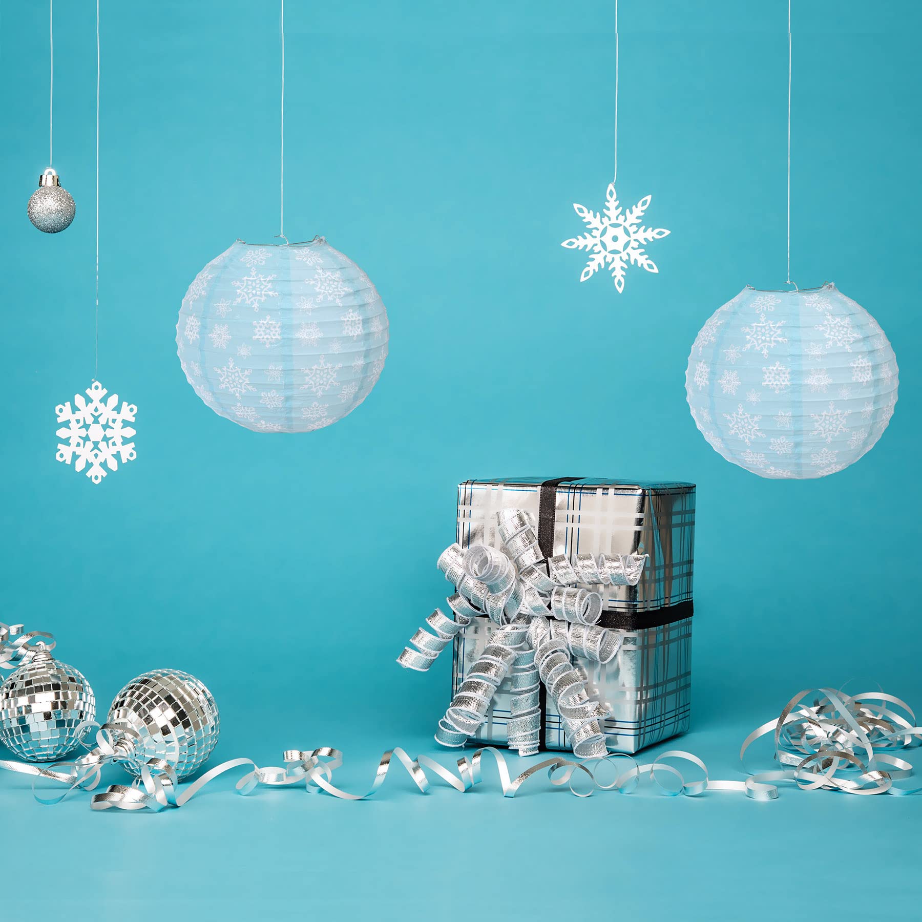 Snowflake Paper Lanterns