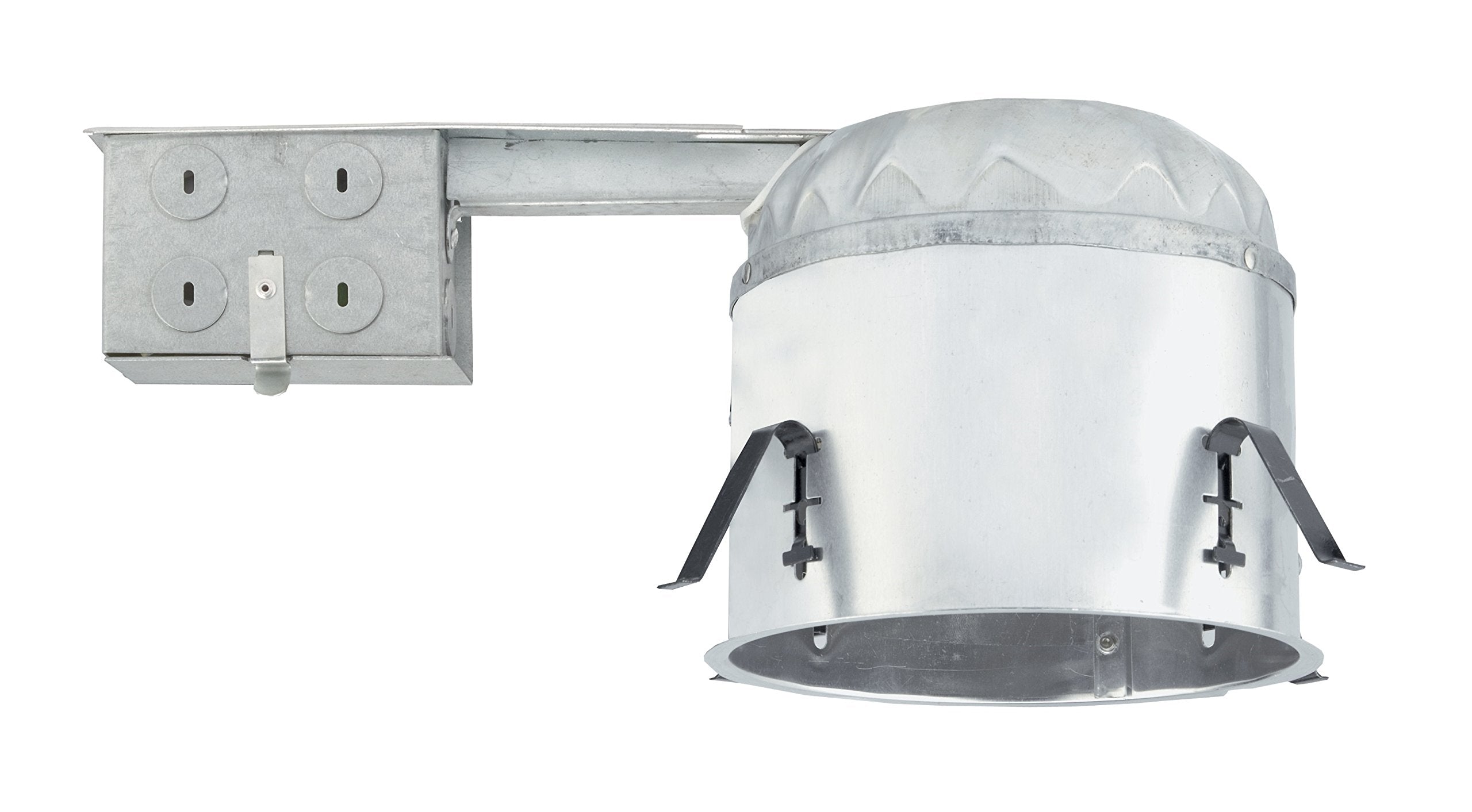 Nicor Lighting 17014Ar 6-Inch Shallow E27/E27 Air Tight Recessed Remodel Housing, Ic-Rated, Neutral, Pack Of 1, 1 Count