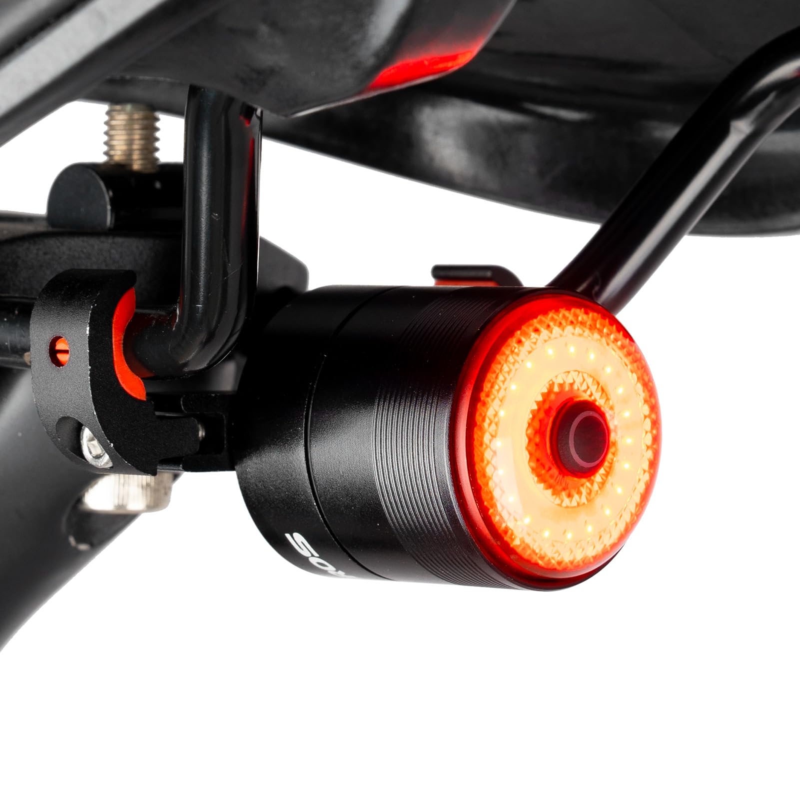 Rockbros Mini Bike Tail Light Smart Brake Sensing Rear Bike Light For Night Ipx6 Waterproof Type C Usb Rechargeable Cycling Safe