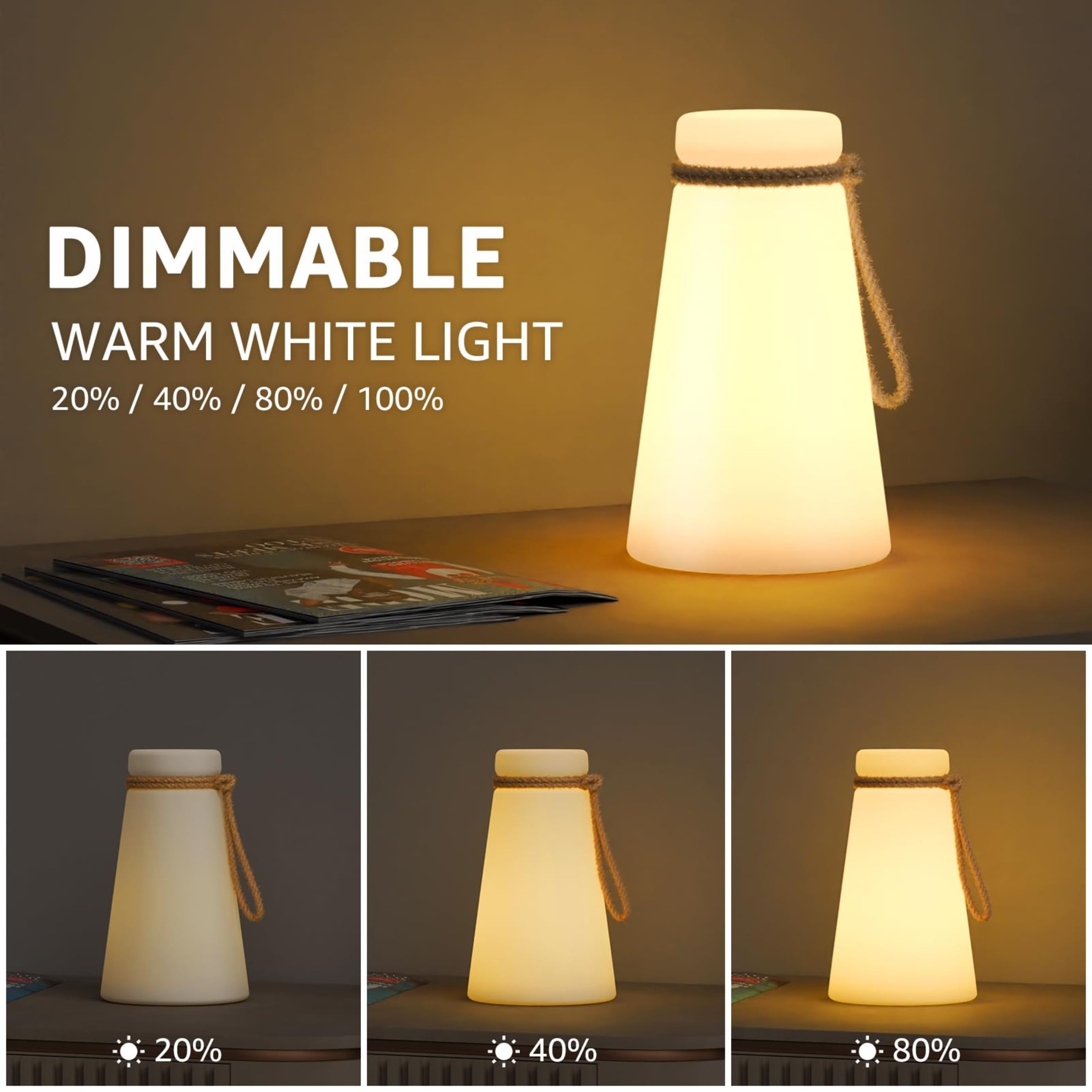 Portable Outdoor Table Lamp  Cordless Rechargeable Outdoor Table Lanterns Rgb Led Lights With Remote  Ip44 Water-Resistant Battery Operated Hanging Lamp For Patio Garden Camping Dining Room