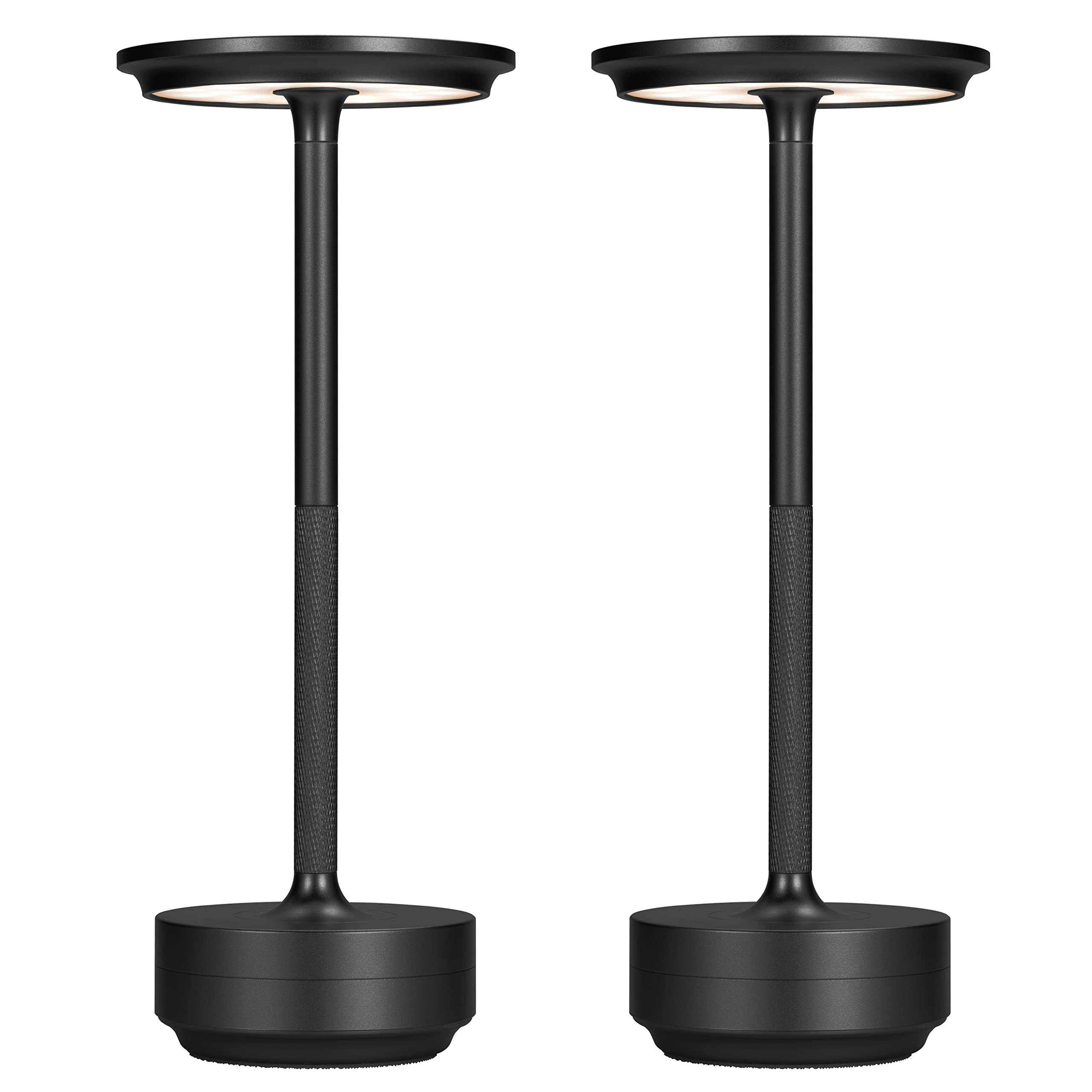 Fdidc Led Cordless Table Lamps - 2 Pack Rechargeable, Portable Touch Lights For Home & Outdoor
