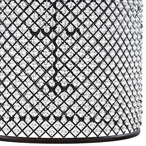 Modway Prosperity Contemporary Modern Glass and Metal 27 Ceiling Light Pendant Chandelier in Brown