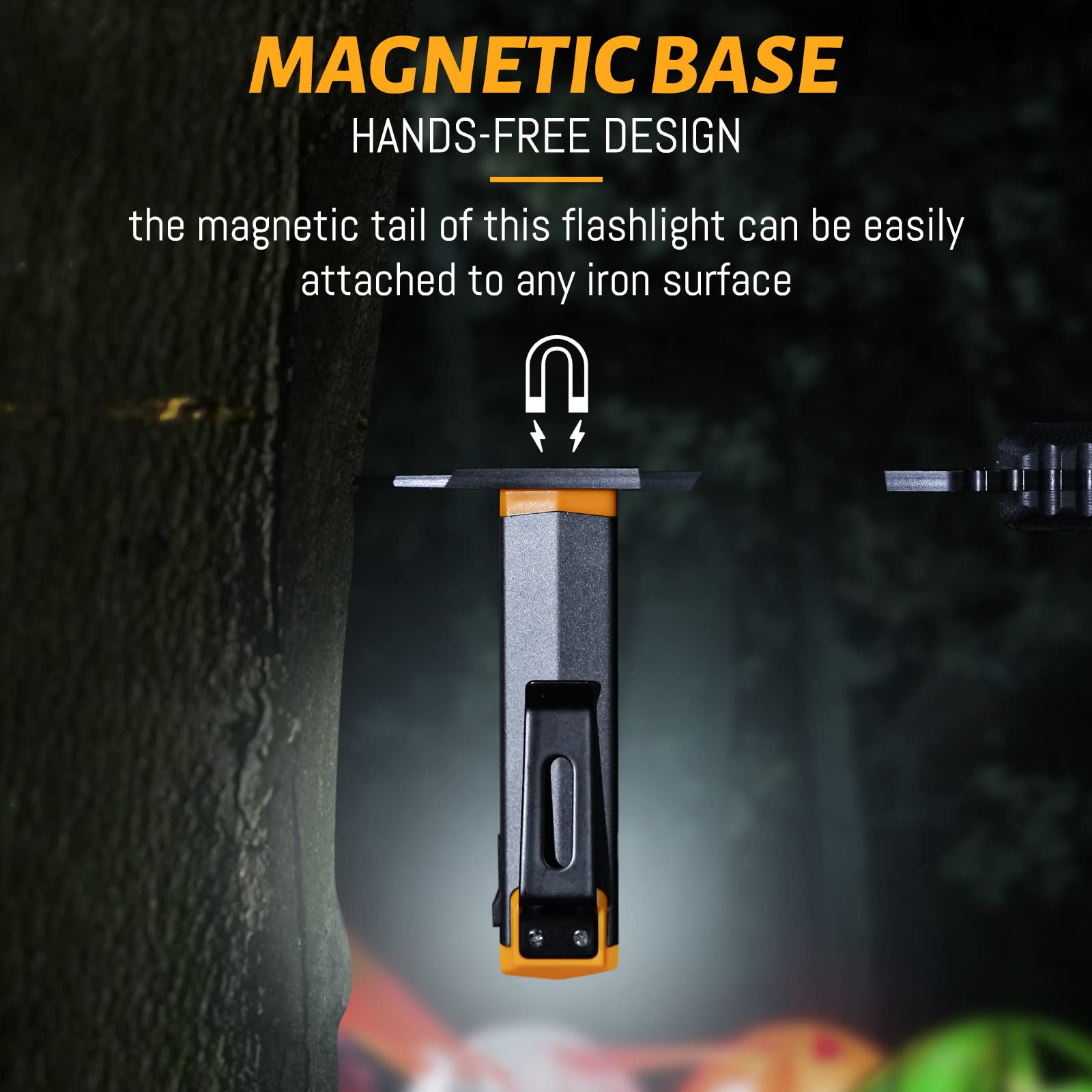 Roytoa Mini Flashlight, Rechargeable Flashlights 300 Lumens Pocket Edc Flashlight With Magnetic Base Small Handheld Flashlight With Clip For Camping, Outdoor, Emergency