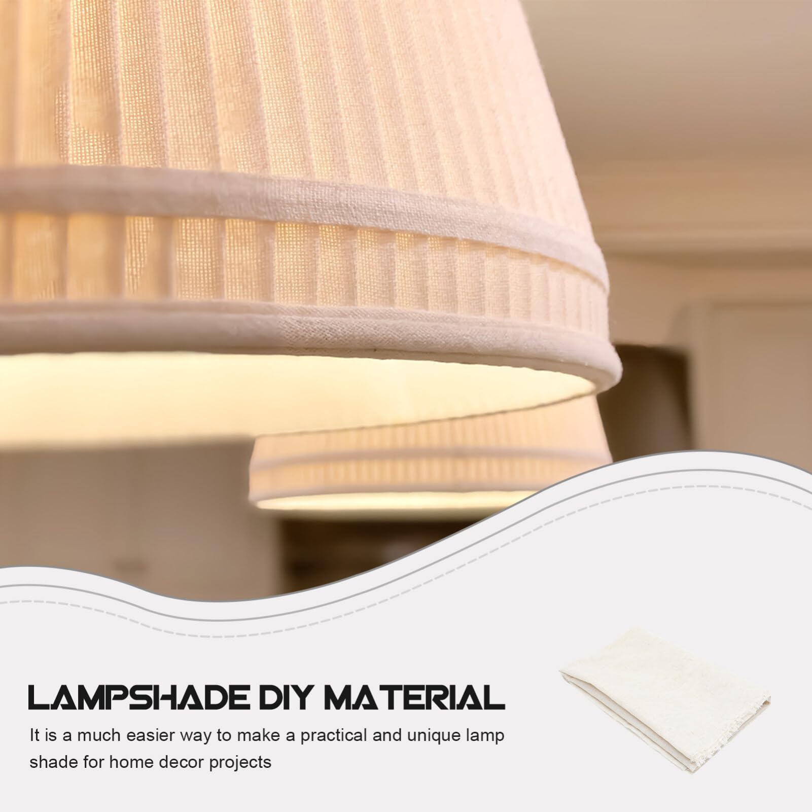 OSALADI Household Gadgets Lamp Shade Material Styrene Roll Pre Cut Light Cover Sheets for DIY Round Drum Lamp Make Yourn Lightsh