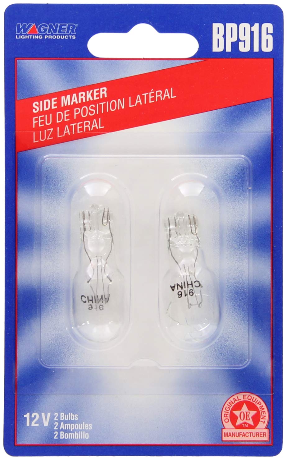 Wagner Lighting Bp916 Standard Multi-Purpose Light Bulb Card Of 2