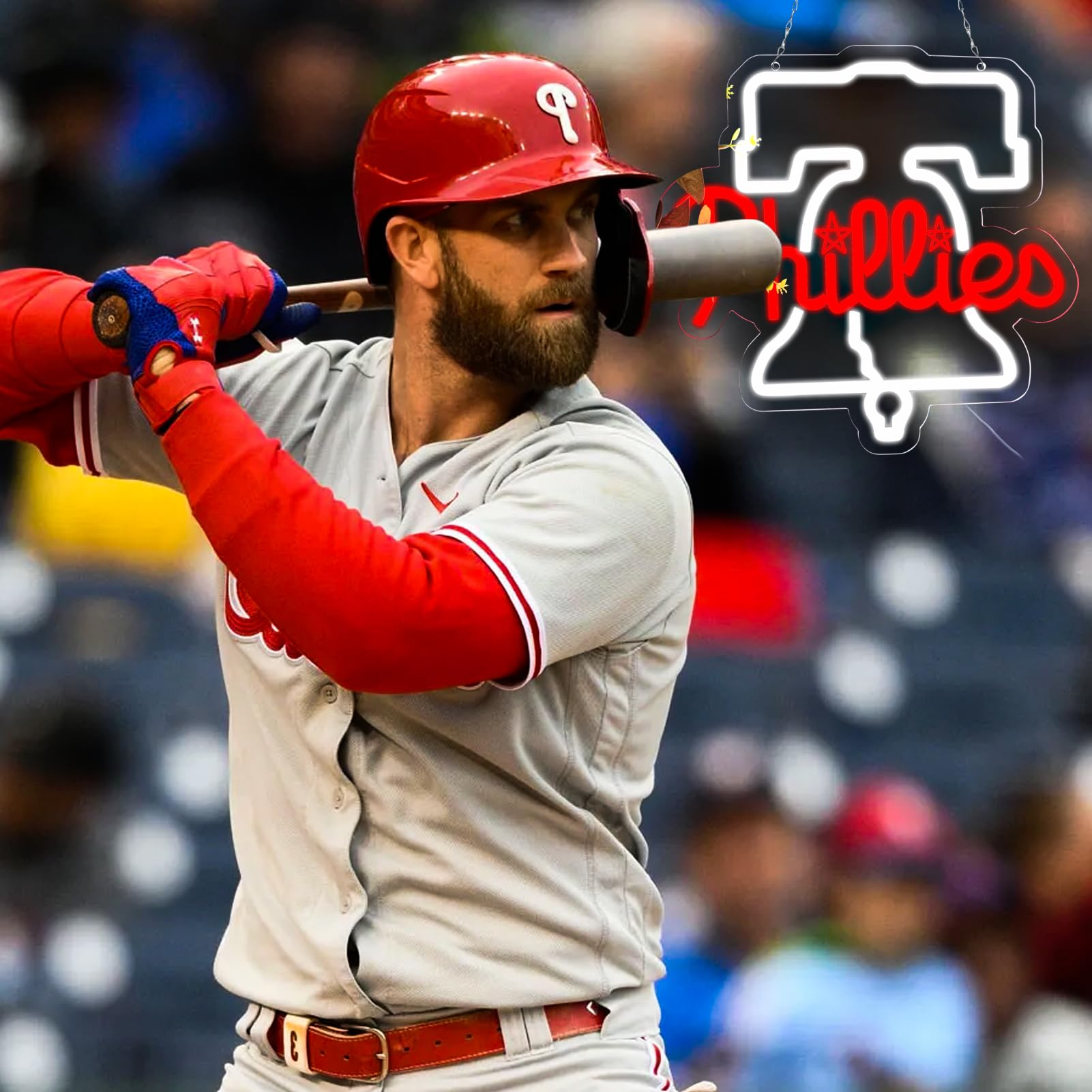 Pugna Baseball Merch Neon Signs for Wall Decor Sports Neon Lights for Bedroom Led Business Signs Suitable for Man Cave Bar Pub R