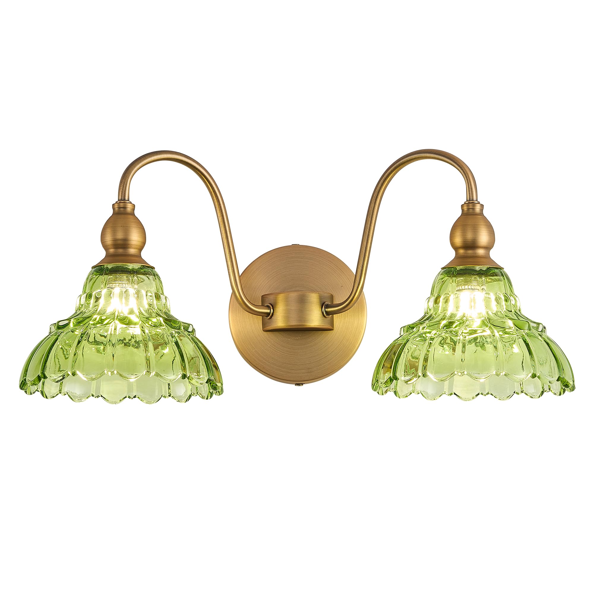 Tlolgt Vintage 2 Light Bathroom Vanity Light Bedroom Green Wall Sconces Vanity Lighting Fixtures Hallway Wall Light Fixtures Bathroom Lighting Fixtures Over Mirror