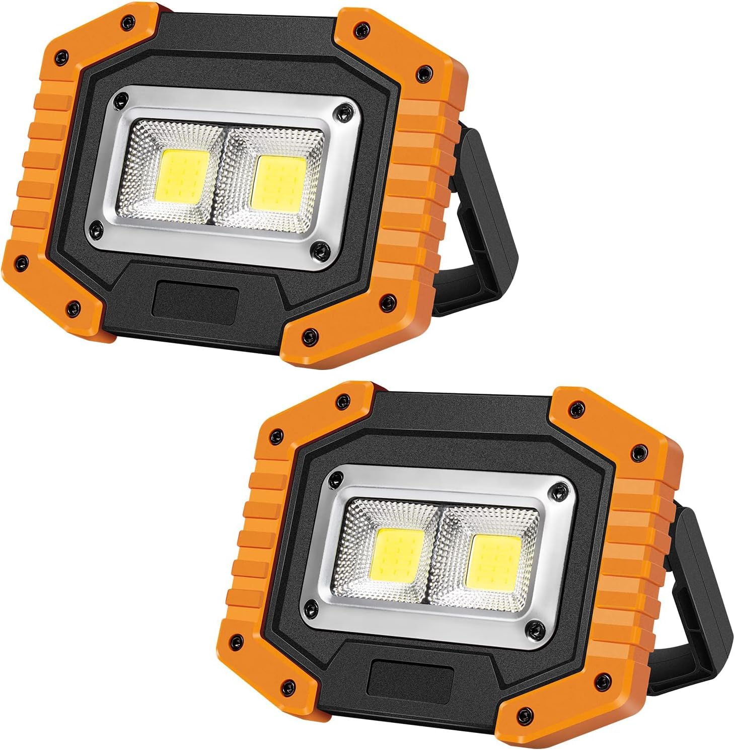 OTYTY Cordless LED Work Light for Dewalt 18V/20V Battery, 12W 2800LM Portable LED Flood Light for Outdoor Camping Hiking Emergen