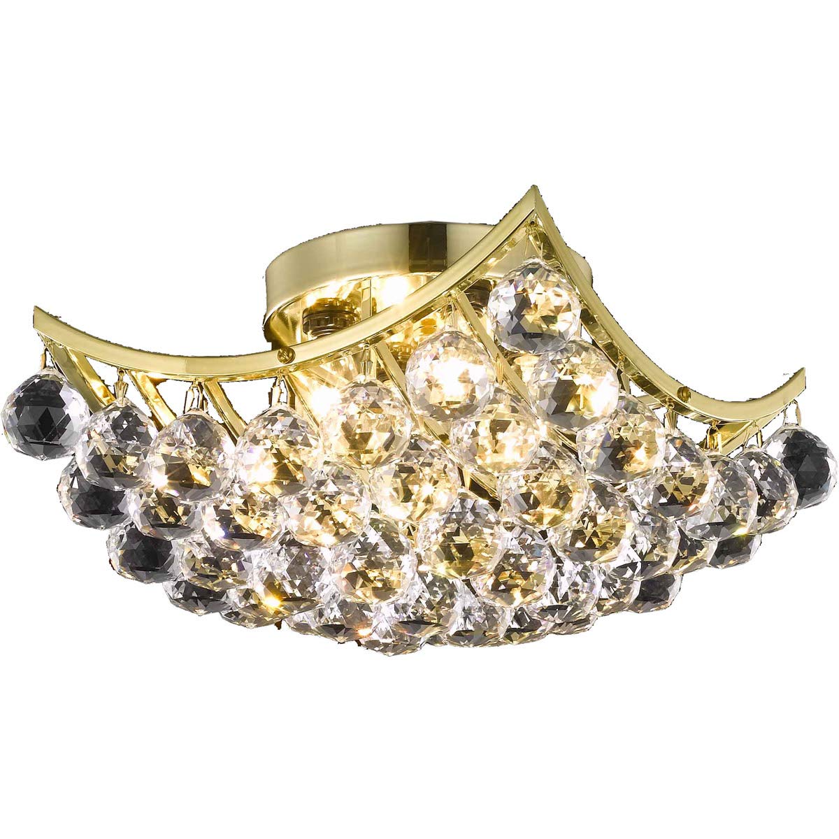 Elegant Lighting 9800F12G/RC Royal Cut Crystal