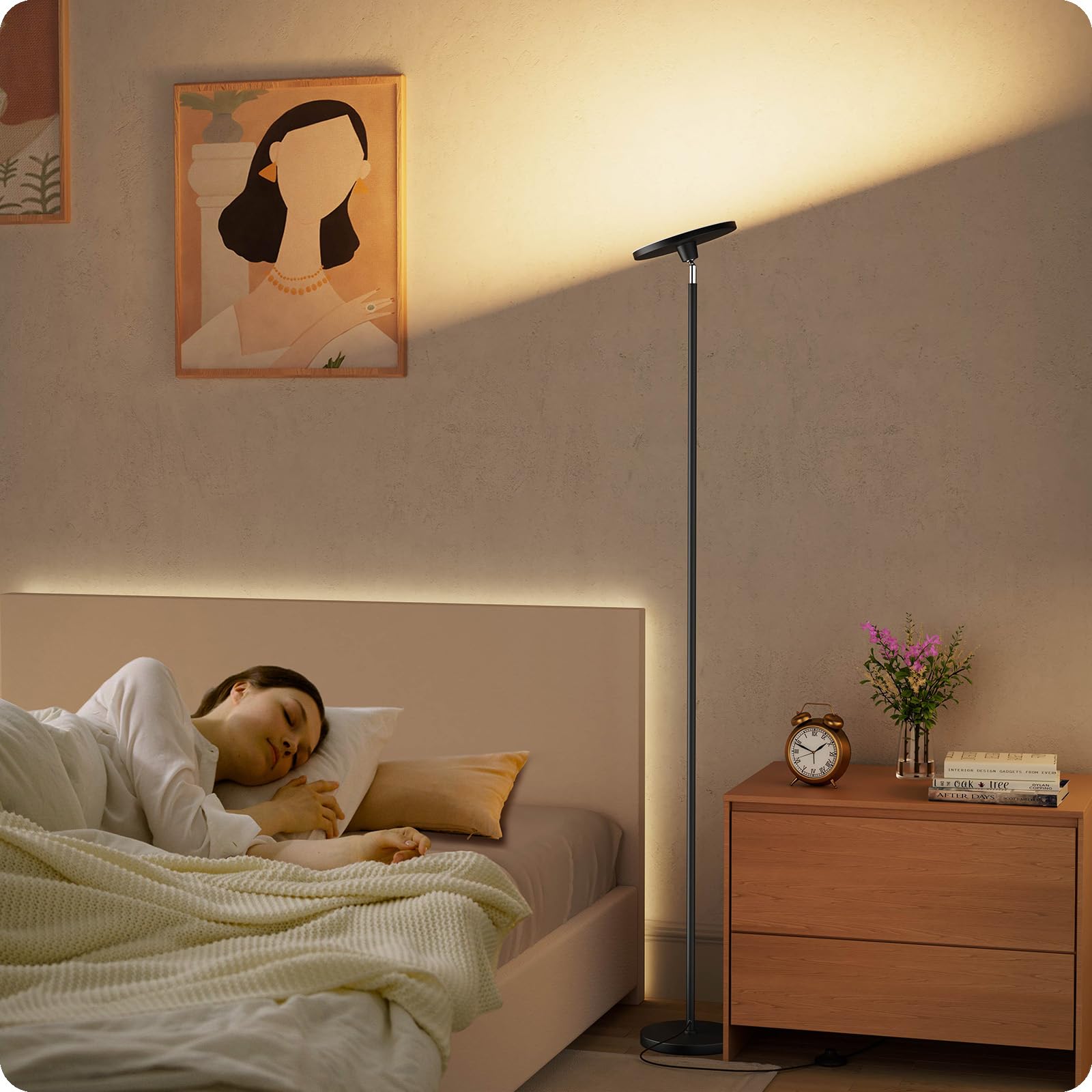 Nukanu Dimmable Floor Lamp With Remote
