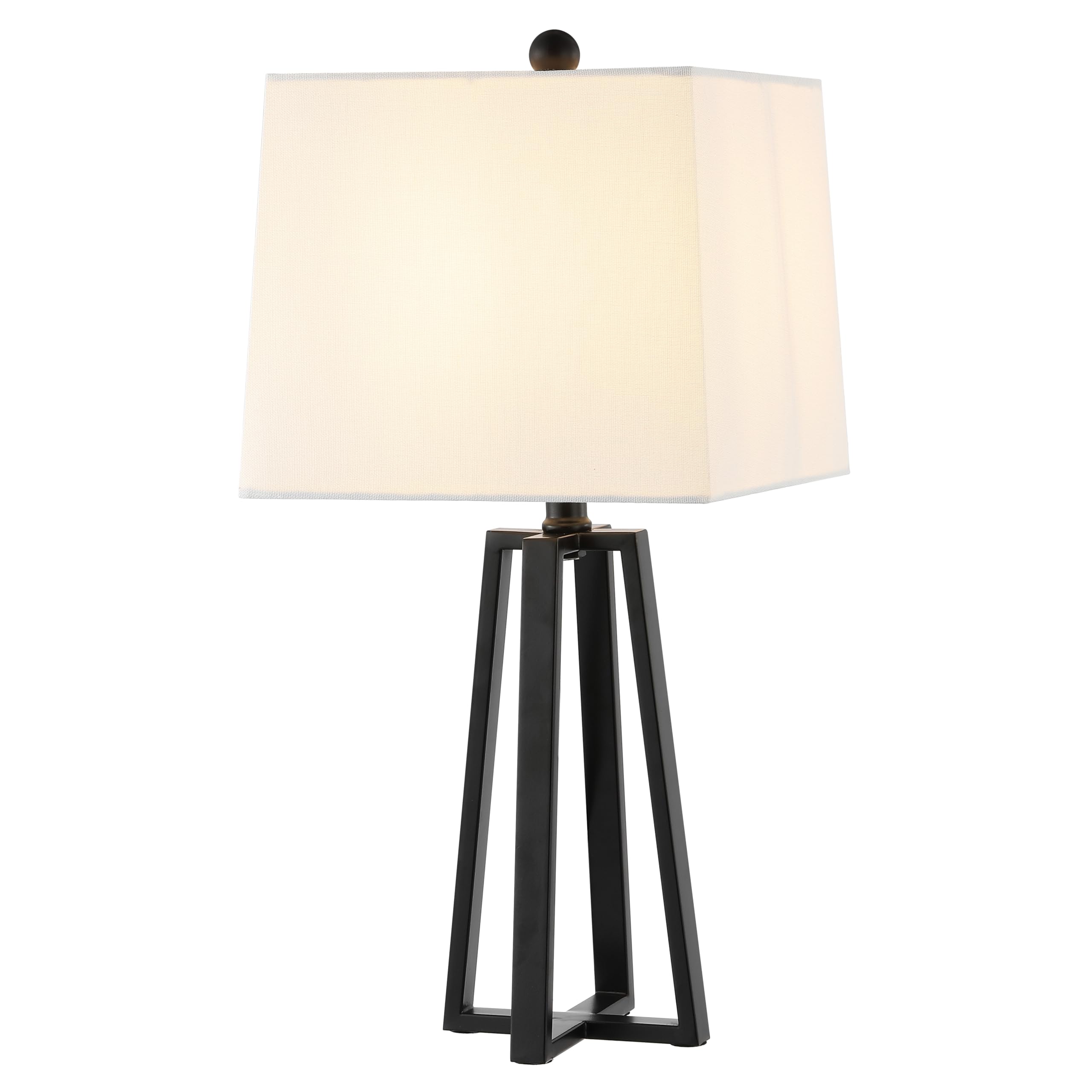 SAFAVIEH Lighting Collection Acosta Black 21-inch Table Lamp (LED Bulb Included)