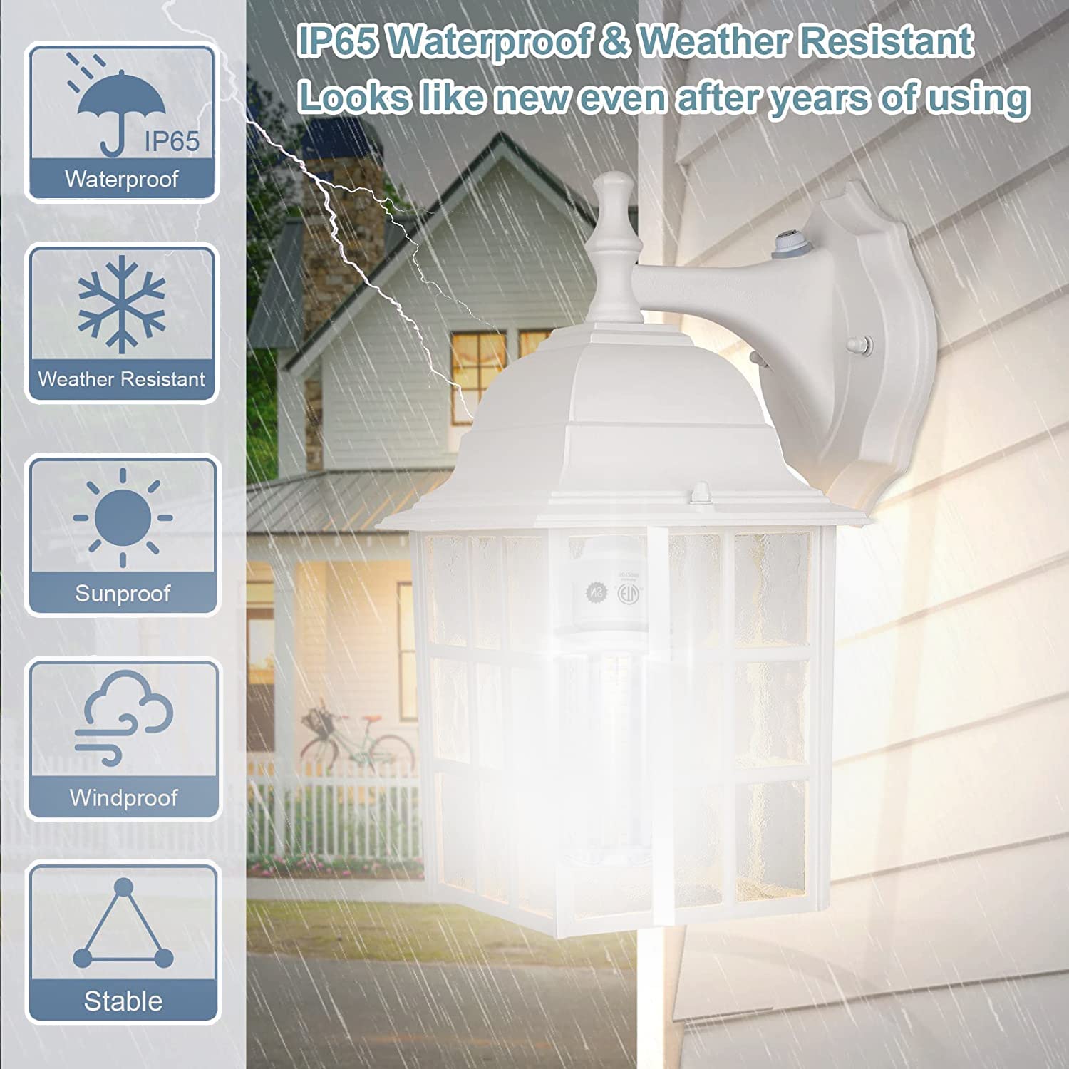 Ns 2 Pack 7530 Lumen A19 60W Led Corn Light Bulbs E26 Medium Base 6500K Cool White For Home Garden Lighting Garage Backyard Offi