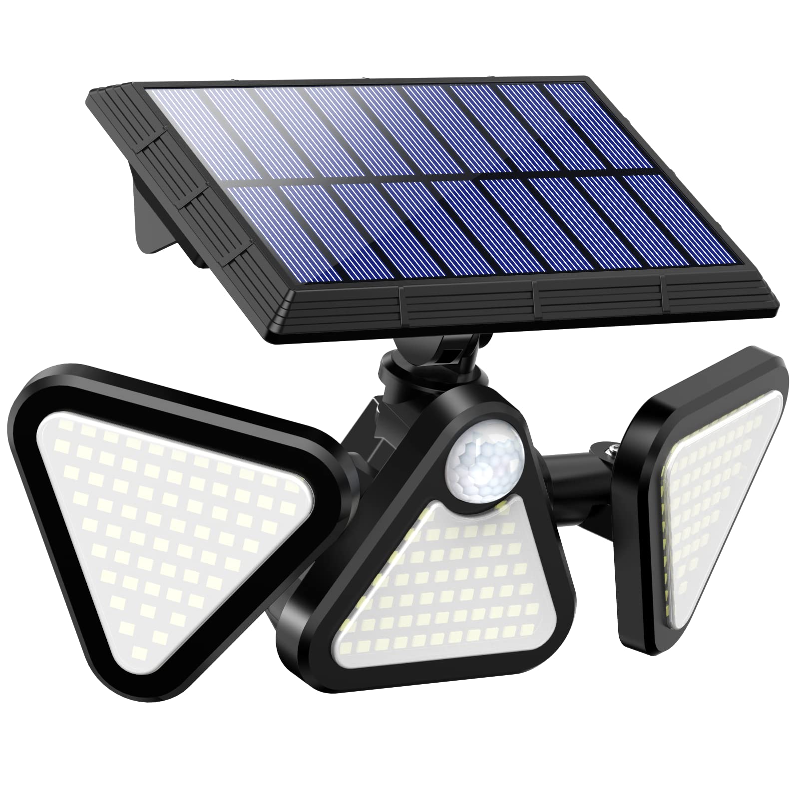 LUSCREAL Solar Lights for Outside, 180LED Motion Sensor Outdoor Lights, 270 Wide Angle Solar Motion Lights Outdoor IP65 Waterpro