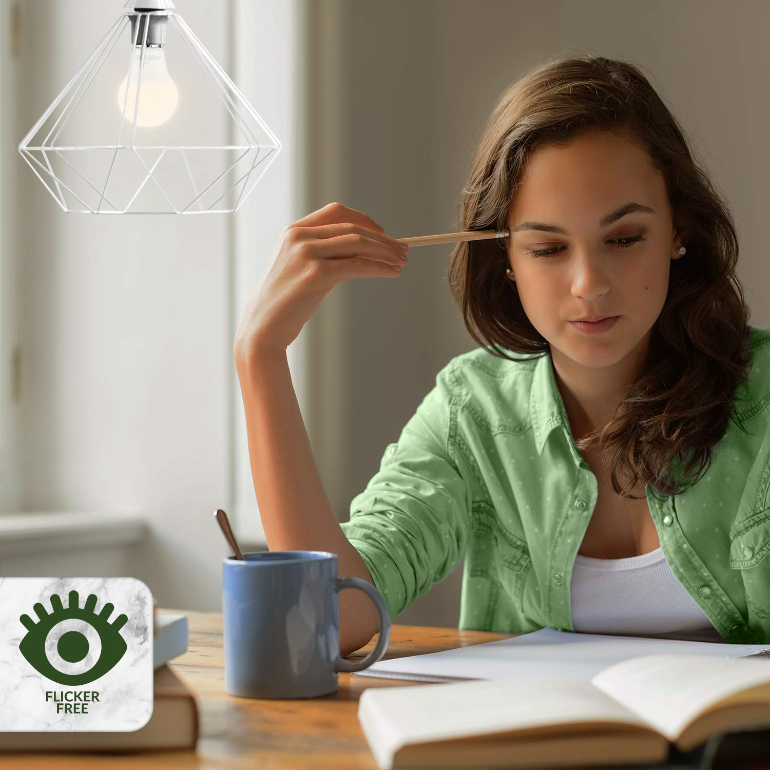 Kor (Pack Of 6) 9W Led A19 Light Bulb - (60W Equivalent), Ul Listed, 3000K (Soft White), 750 Lumens, Non-Dimmable, Led 9 Watt St