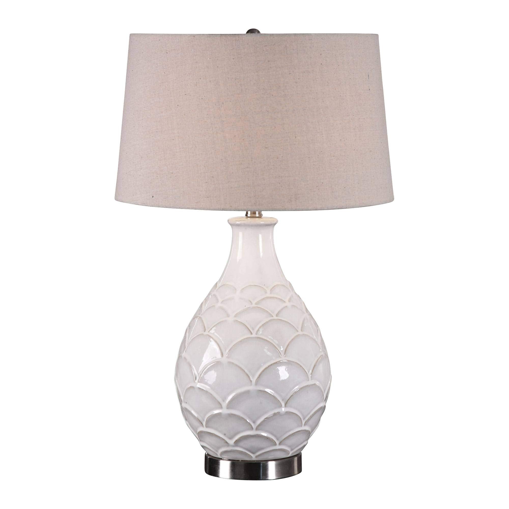 Uttermost Camellia - 1 Light Table Lamp - 17 Inches Wide By 17 Inches Deep