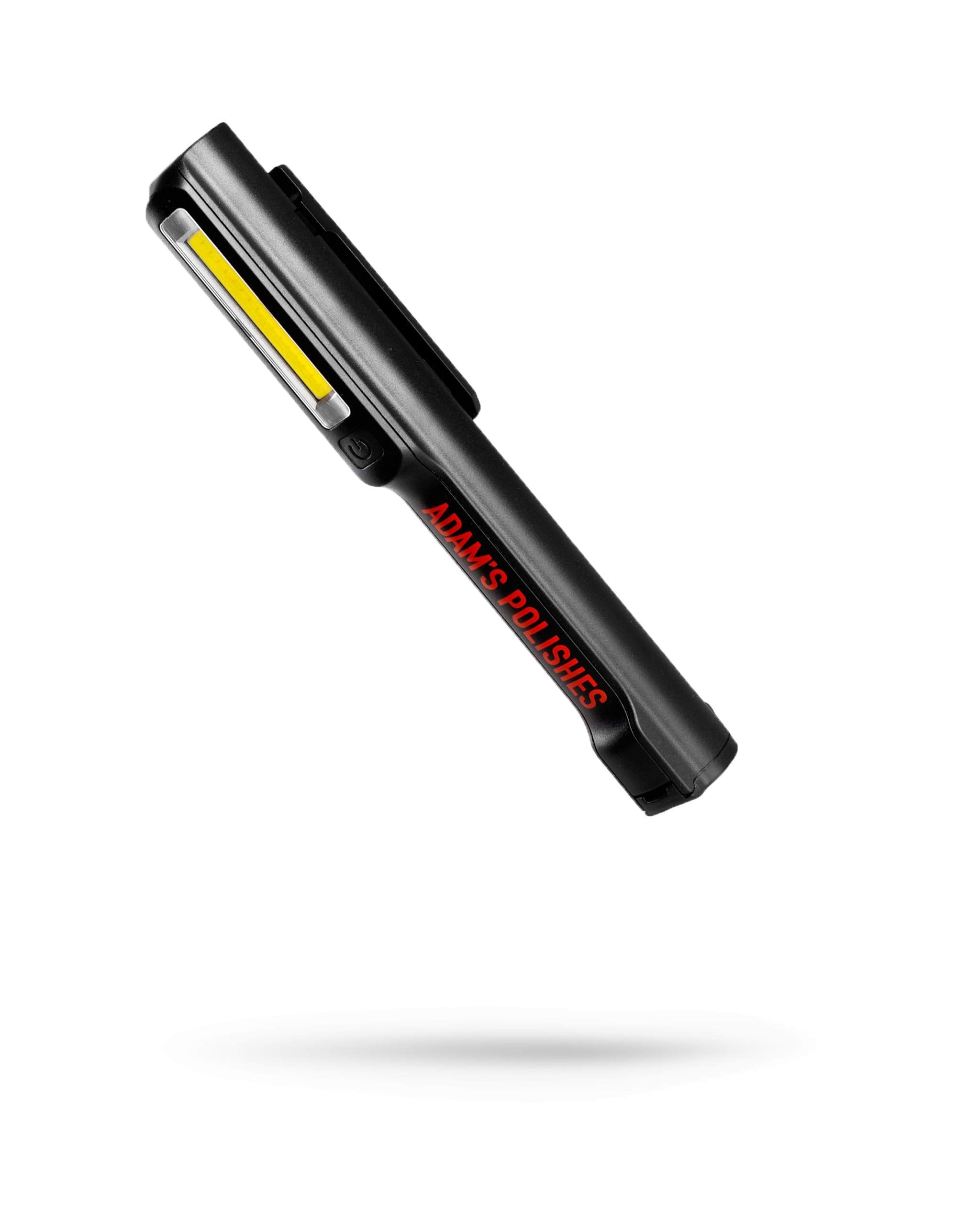 Adams Polishes Swirl Finder Flashlight - 170 Lumen Mini Light - Black