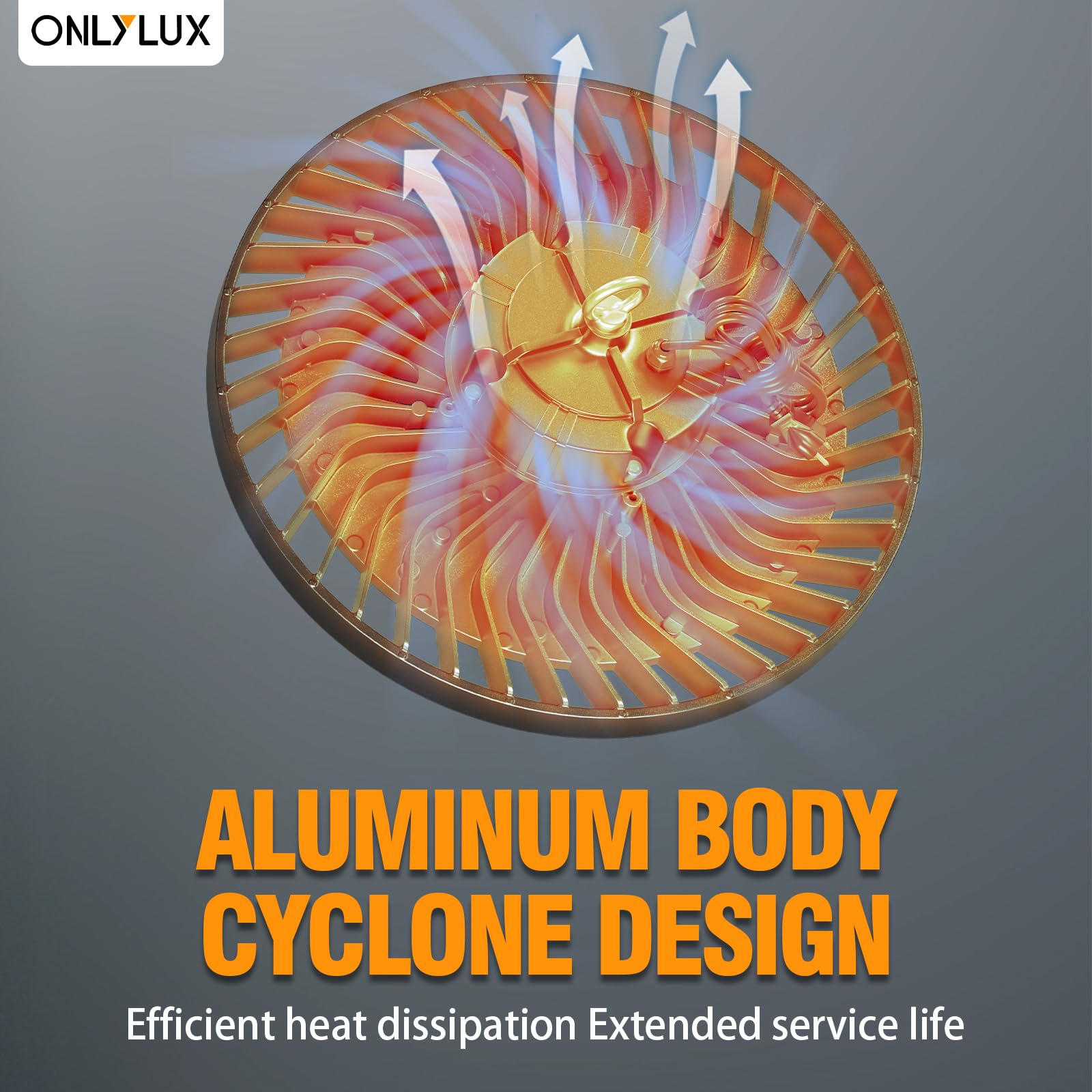 Onlylux 4Pack Led High Bay Light 200W 30000Lm Commercial Lighting Products, 100-277V 6000K With Plug, Led Shop Lighting For Gara