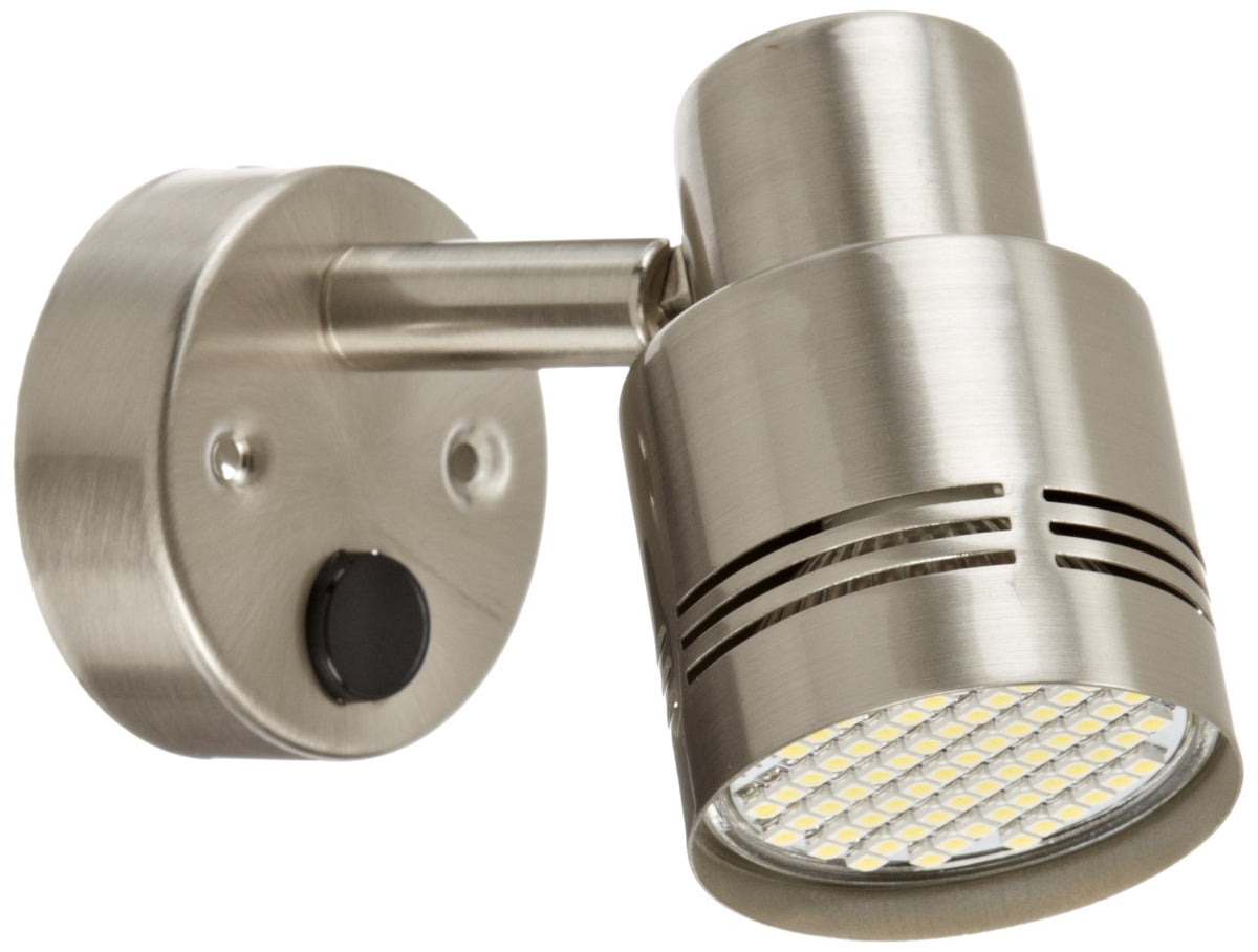 Ming'S Mark 9090108 Stylish Camping 12V Led Reading Light Fixture - Brushed Nickel