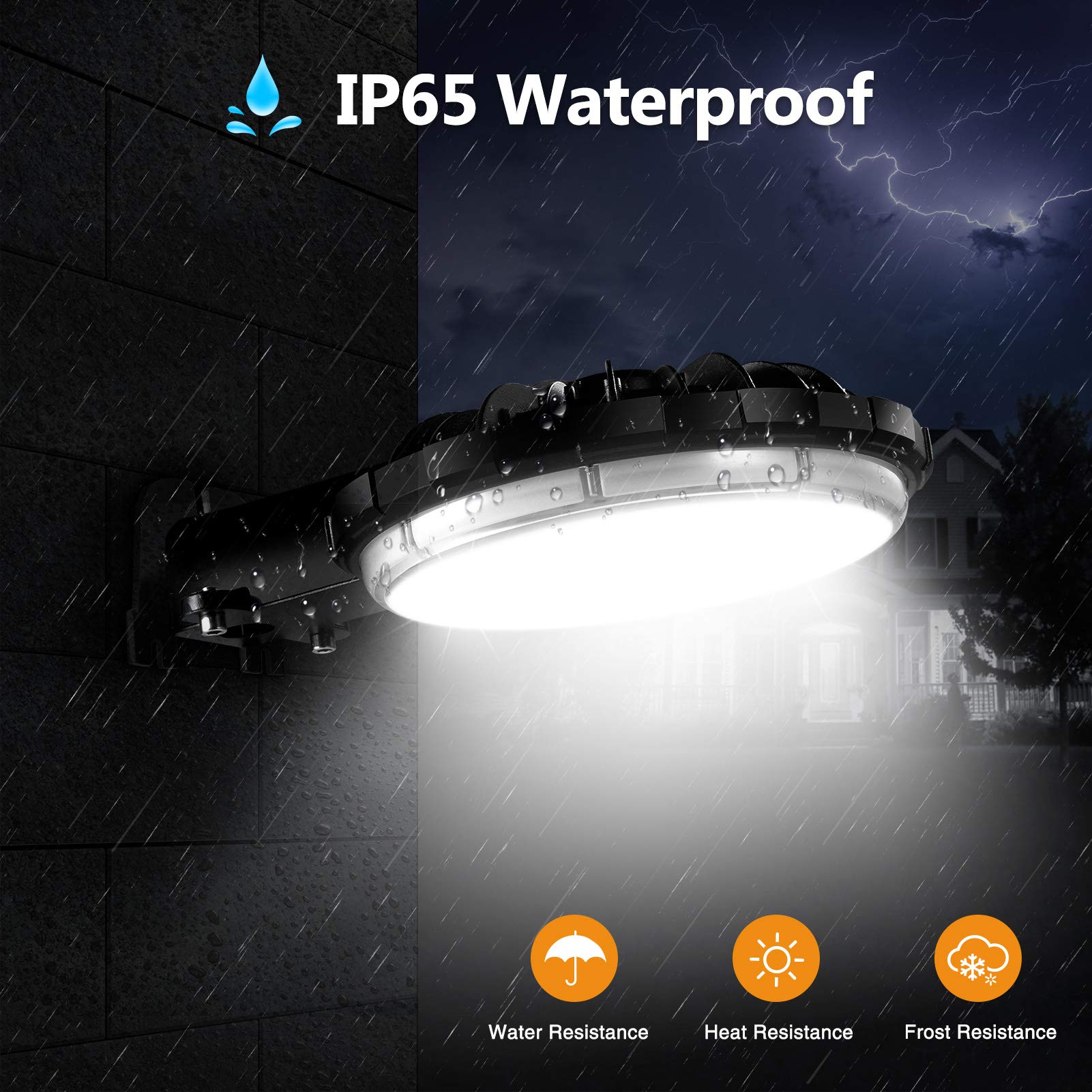 Viugreum 5 Pack 100W 12000Lm Led Barn Light,Dusk To Dawn Outdoor Lighting, Garden Light Ip65 Waterproof 5000K Daylight (700W Mh/