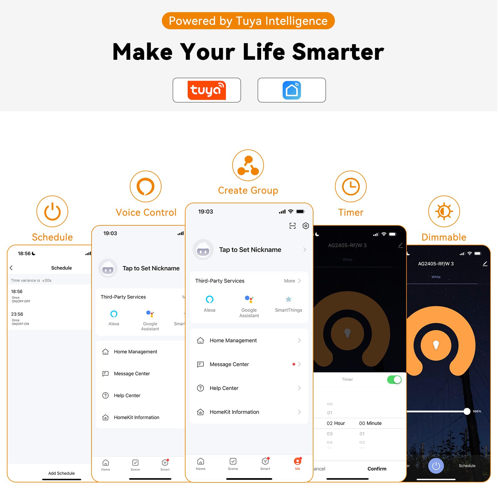 Pautix Cob Led Strip Light 65.6Ft/20M,9600 Leds Warm White 2700K,Work With Alexa/Google Assistant,Cri93+ Super Bright High Lumen