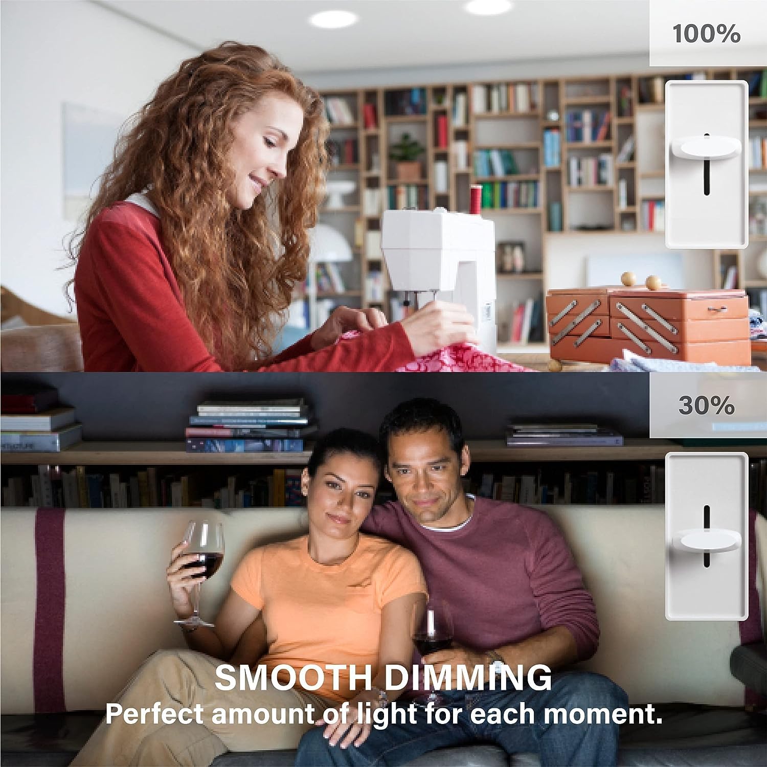 Sigalux Led Flood Lights Indoor, Br30 Led Bulb 100W Equivalent, Dimmable Recessed Light Bulbs 2700K Soft White Can Light Bulbs 1400Lm, E26 Base Bulged Light Bulbs Ul Listed, Pack Of 6