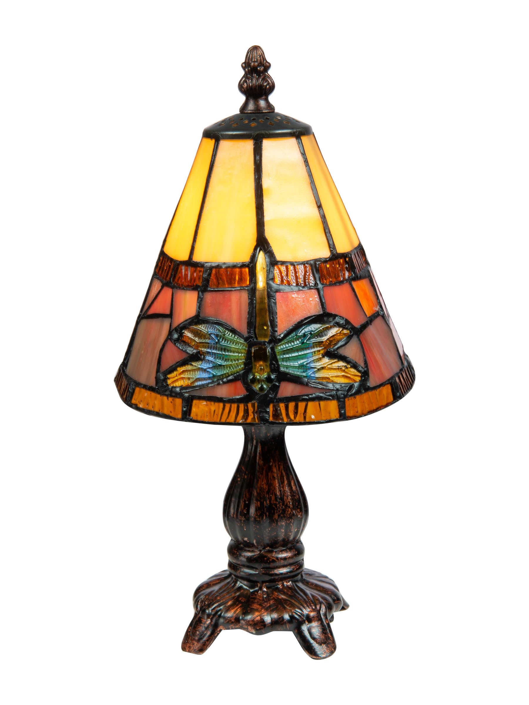 Dale Tiffany TA13005 Cavan Multicolor Accent Table Lamp, Metal Construction