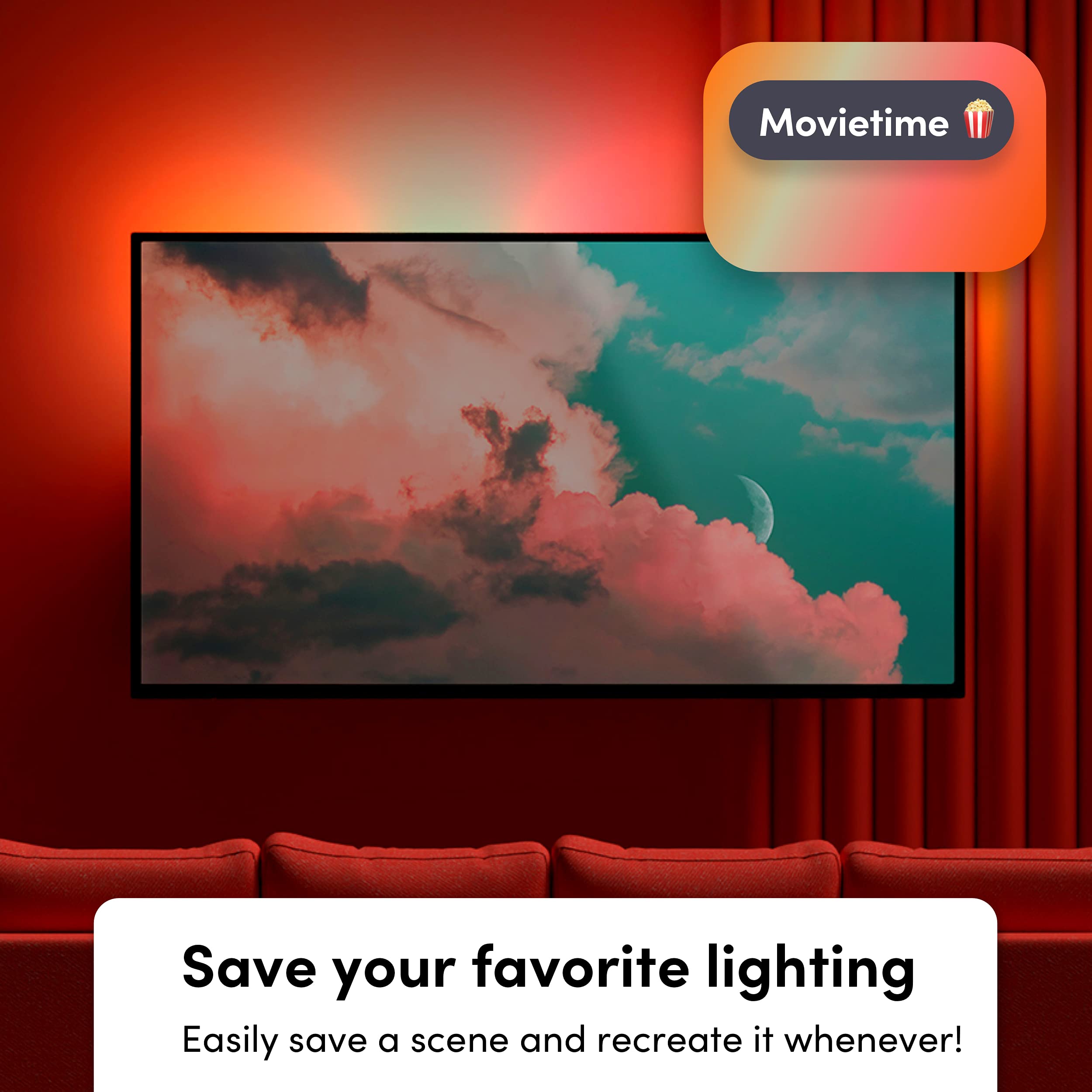 Lifx Lightstrip Bundle - With 120'' Smart Led Lightstrip And 2 40'' Extensions, Multicolor, 3 Piece Set