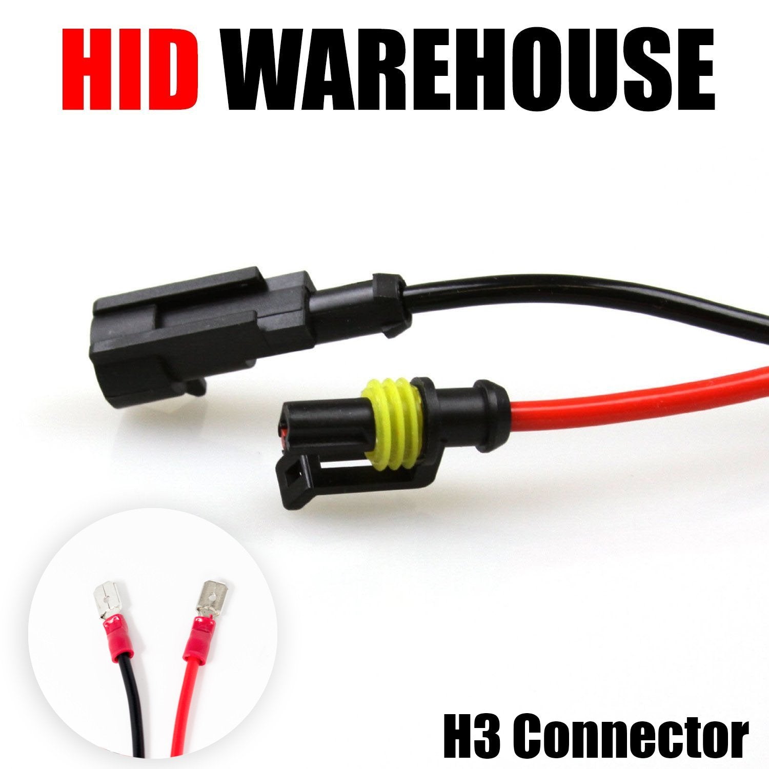 HID-Warehouse HID Xenon Replacement Bulbs - H3 - 8000K Medium Blue - 1 Pair