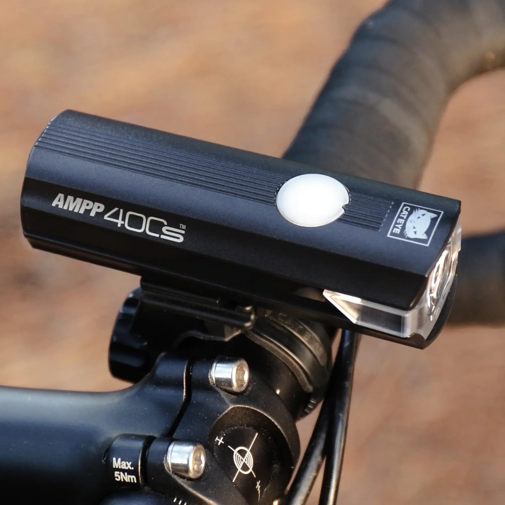 Cateye - Ampp Usb Rechargeable Bike Headlight (Ampp400S)