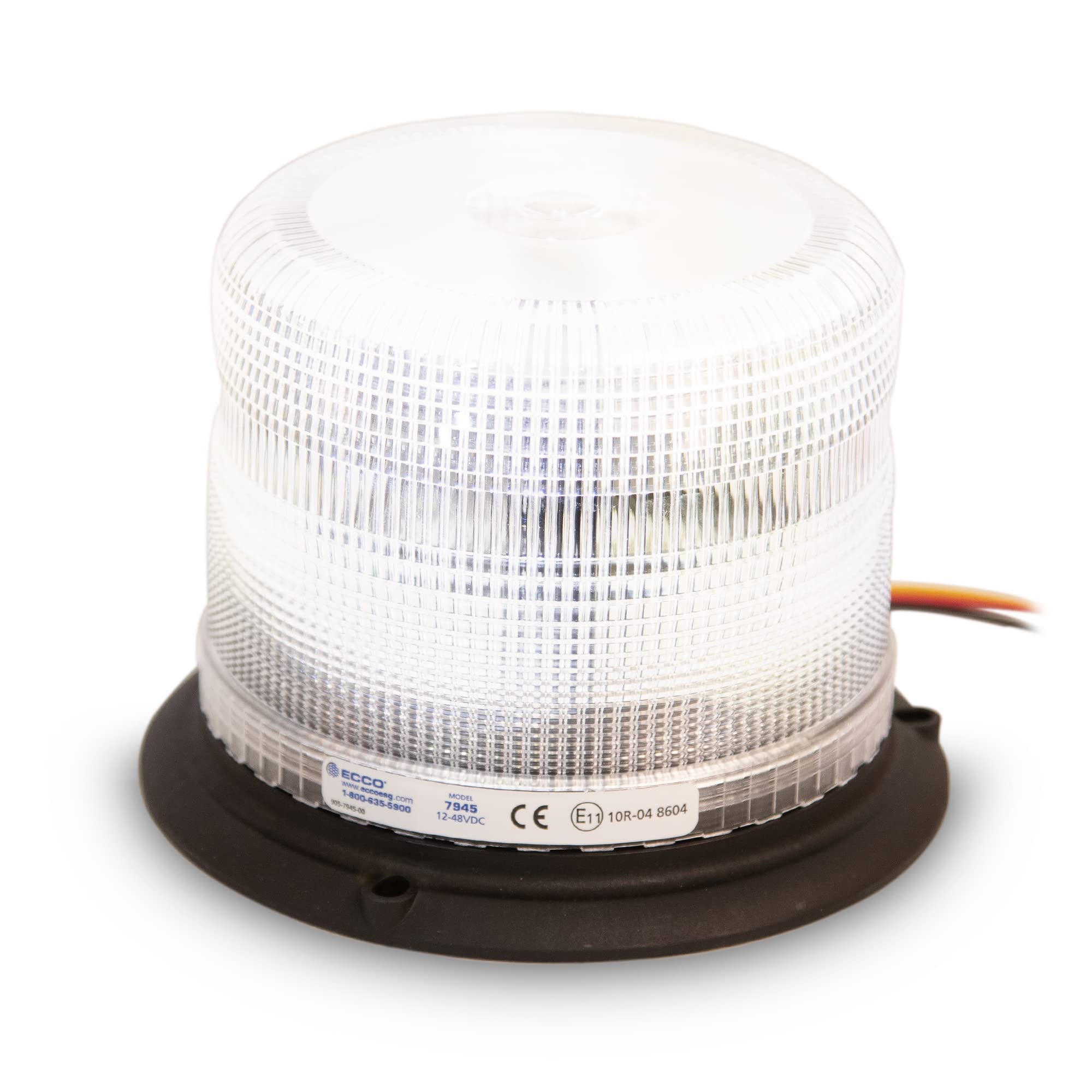 Ecco Beacon Light,Clear,5 H 7945C - 1 Each