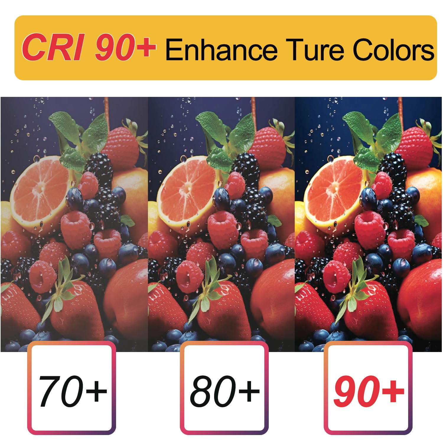 H&D Home Interchanges E12 LED Light Bulbs Dimmable 4W 2700K Warm White Glass 12 Pack