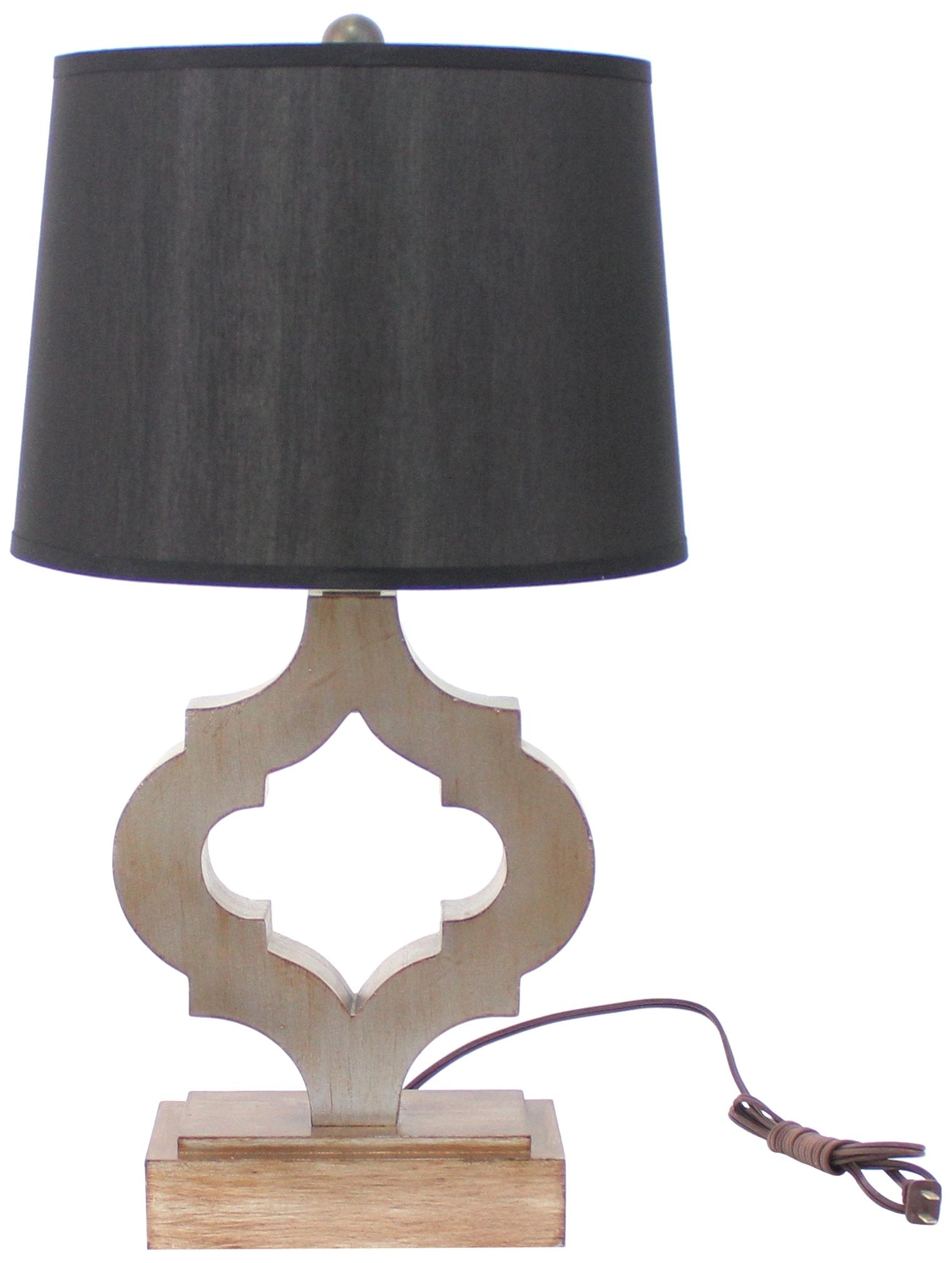 Teton Home Black Tl-027 Table Lamp - Stylish Cast Metal Design For Modern Interiors