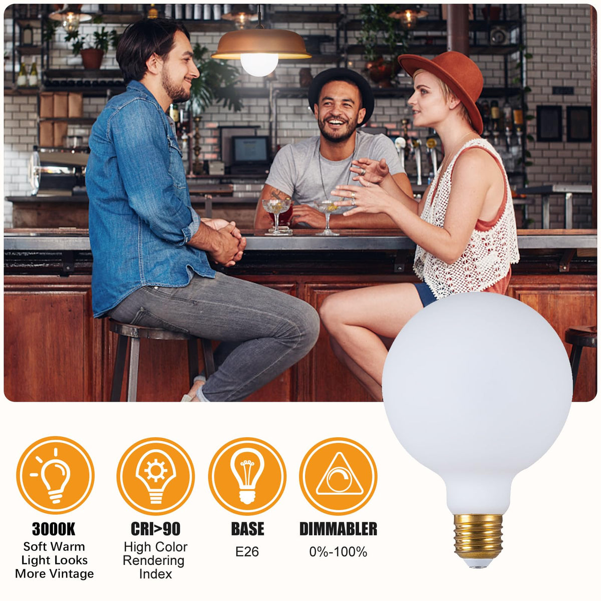 Sd Lux Decorative Led Light Bulb Giant Vintage Edison Filament Bulb 12 ...