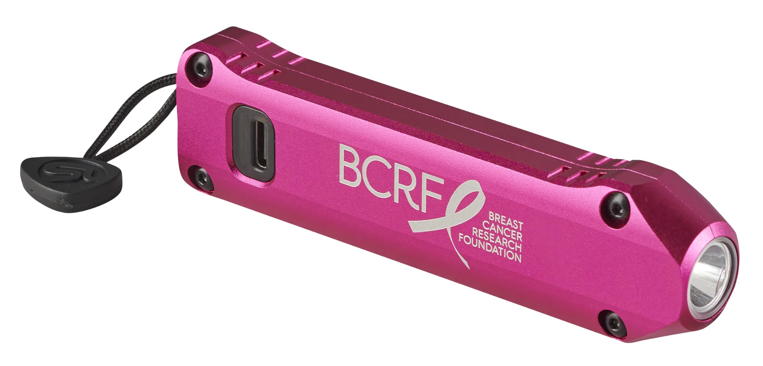 Streamlight 88824 Wedge XT 500-Lumen 1,900-Candela Flat Everyday Carry Flashlight, Includes USB-Cable and Pocket Lanyard, Pink B