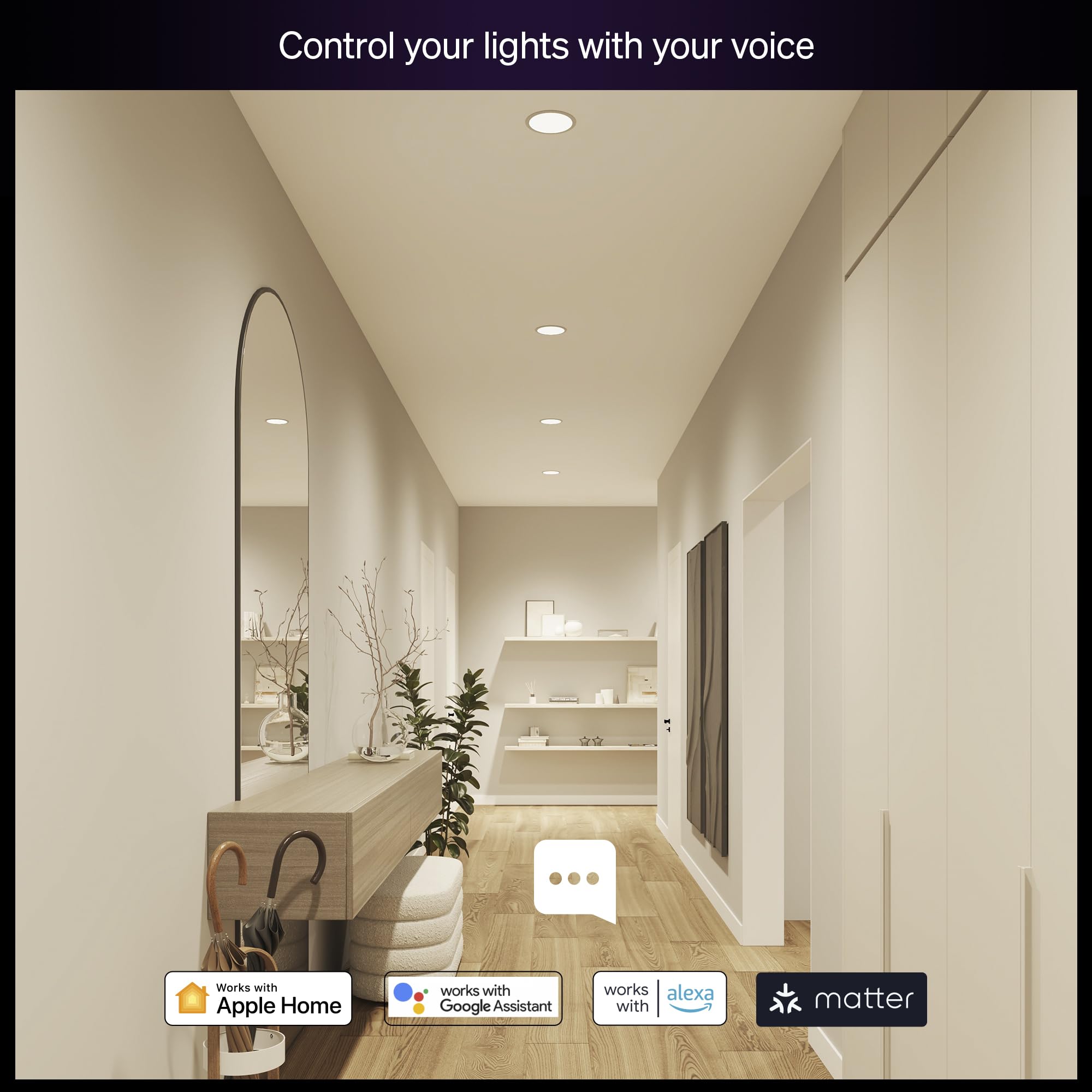 Philips Hue Essential Smart LED BR30 Bulb, White & Color Ambiance, 7.2W, 650 Lumens, Dimmable, E26, 1-Pack, Model