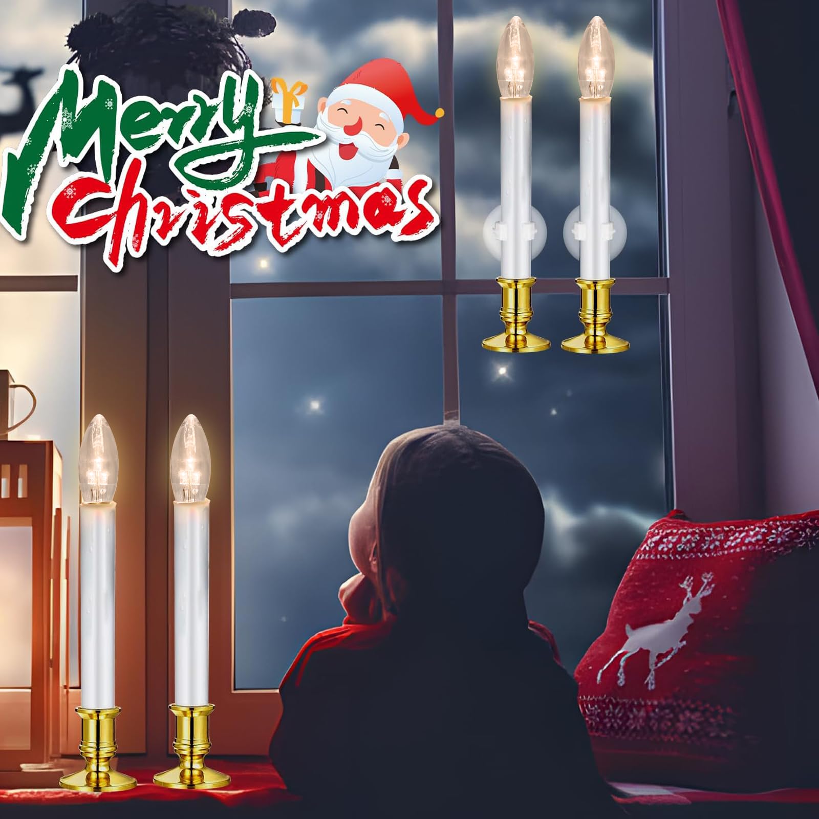 6 Pack C26 Led Replacement Bulbs,3V Clear Torpedo Tip Light Bulbs,E12 Candelabra Light Bulbs Soft White Glass Light For Battery