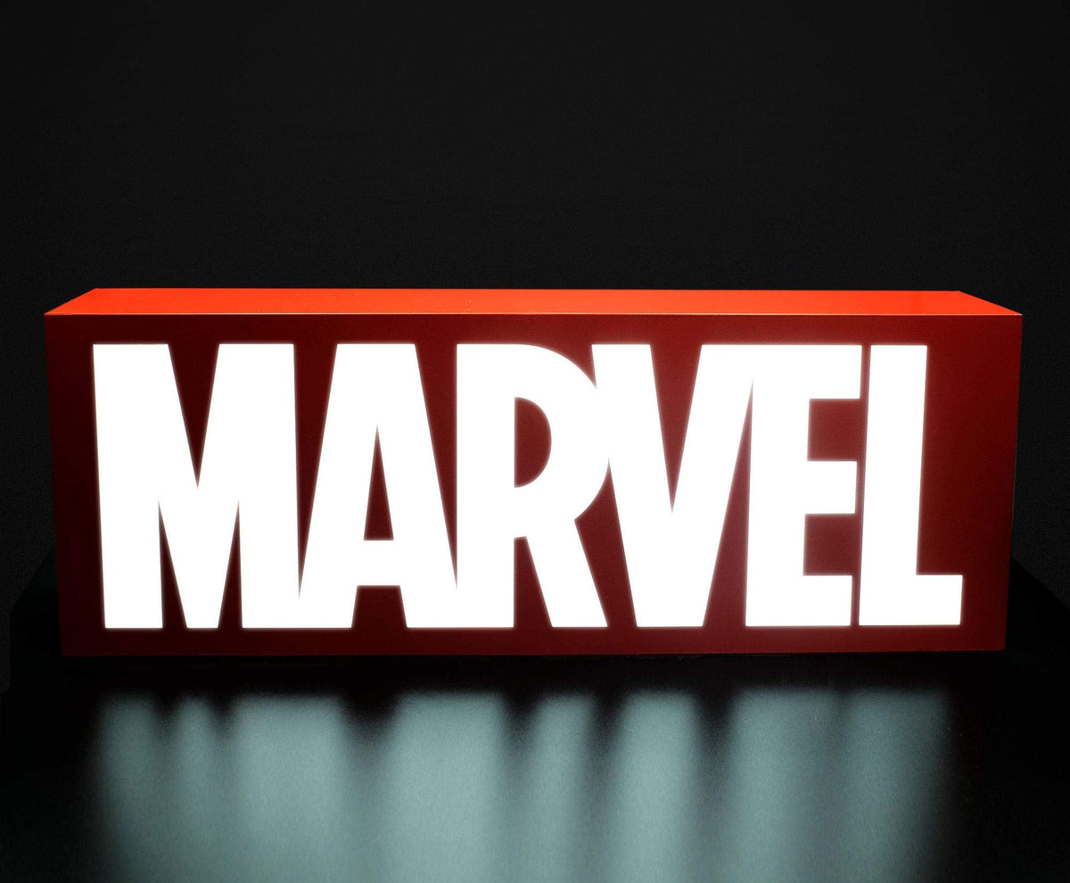 Marvel Led Box Marvel Comics Official Logo 17-Inch Light Box | USB Powered LED Mood L ...