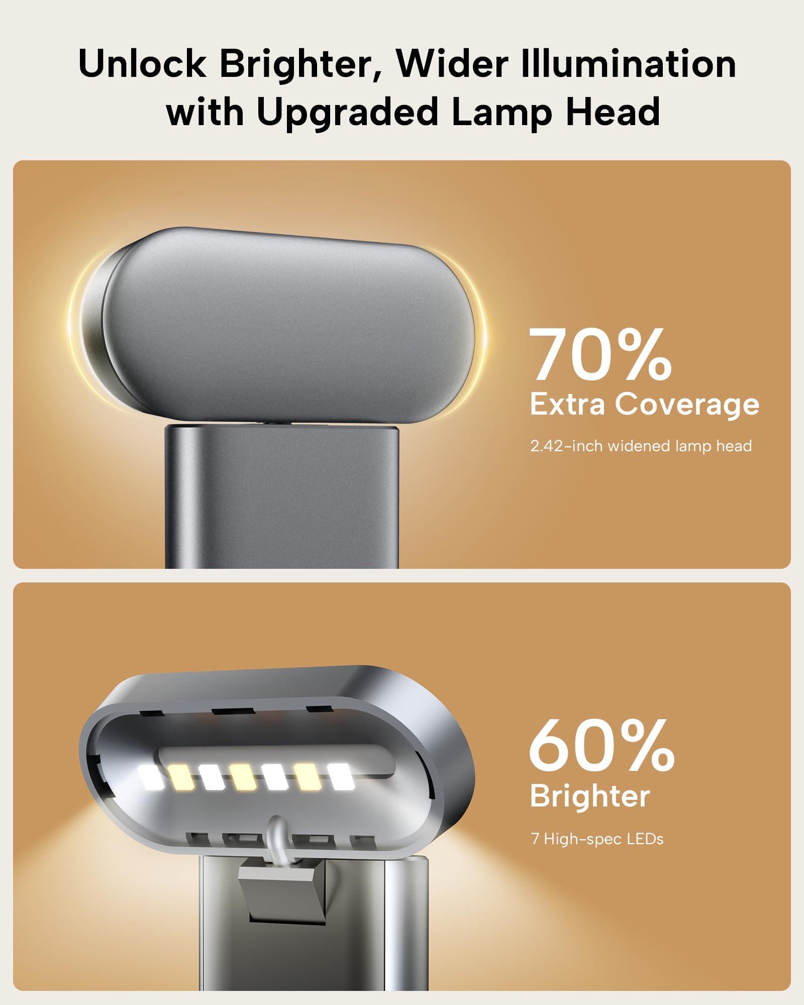 86Lux Book Light, Reading Light For Book In Bed, Usb Rechargeable Led Night Light With 3 Colors & Limitless Dimming, Aluminum Alloy Bookmark Light For Book Lovers,Technology Black