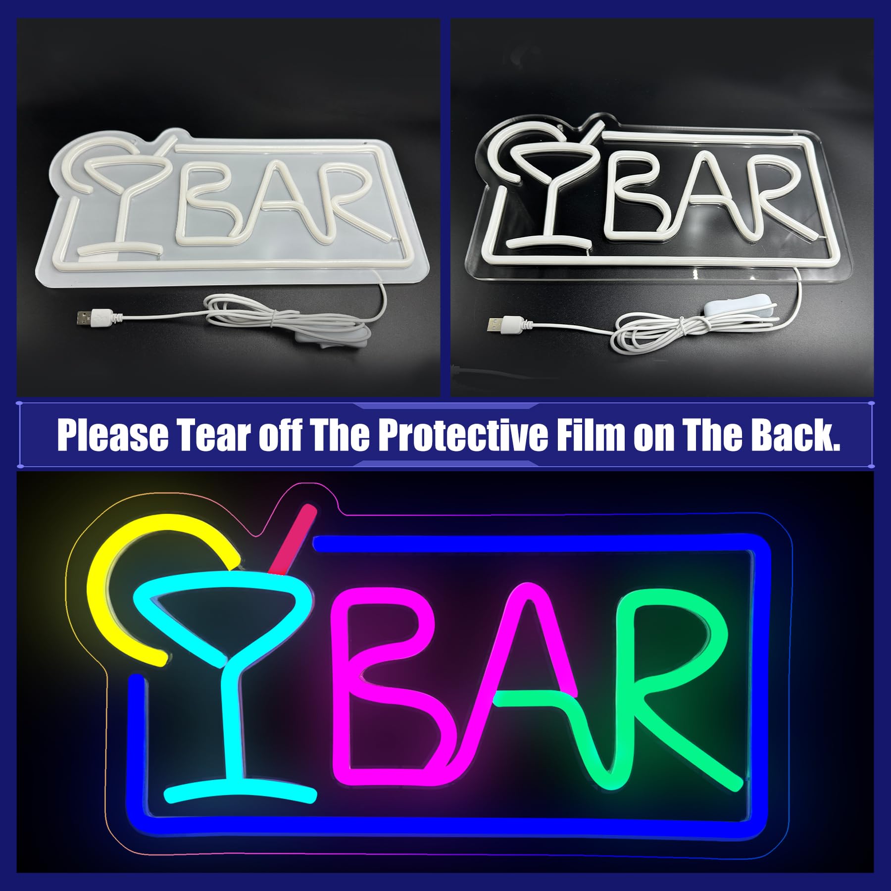 Buffalo Neon Signs Football Led Neon Lights Signs For Wall Decor Usb Powered Sports Team Neon Wall Light Sign For Man Cave Beer Bar Pub Boys & Teens Room Decor