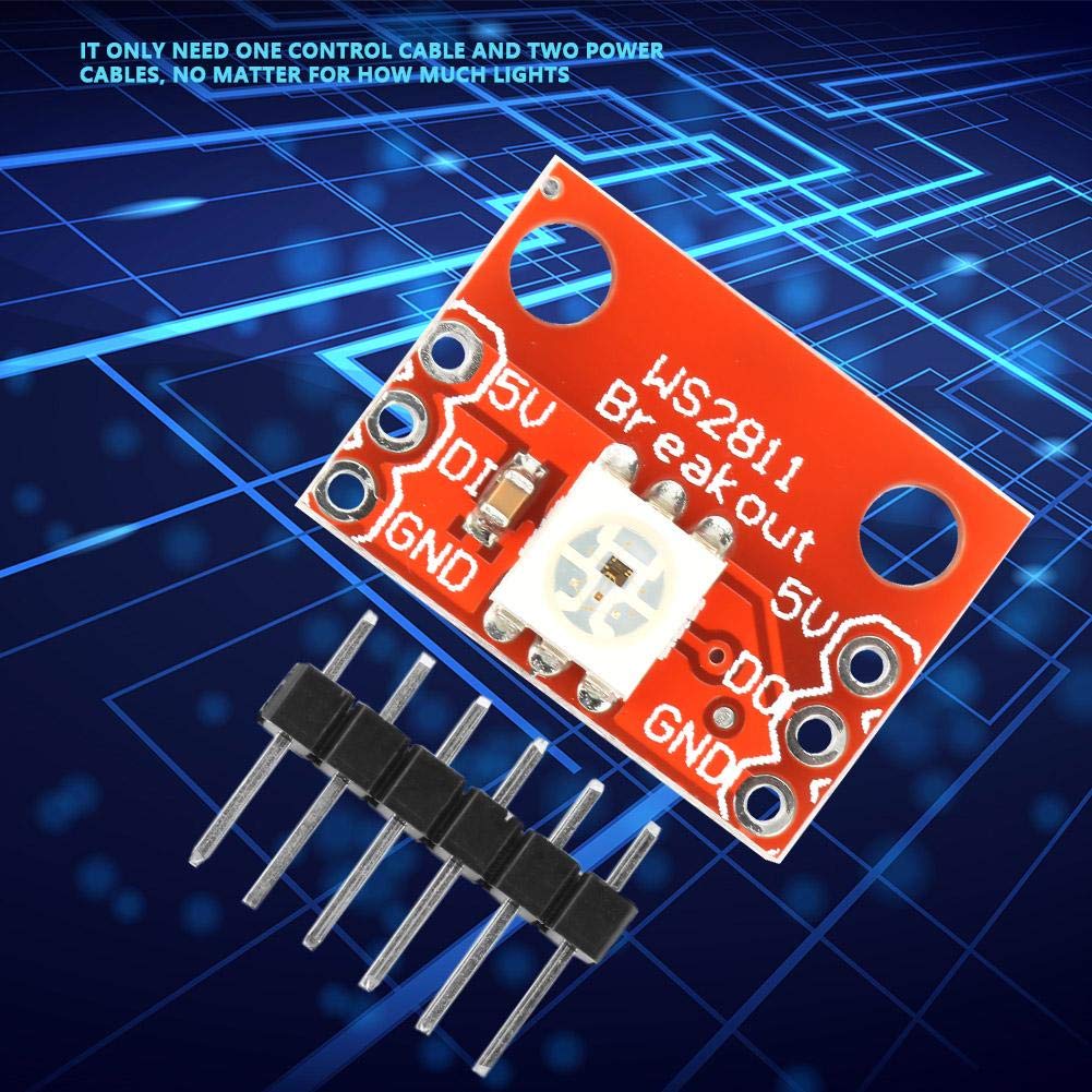 5Pcs Led Breakout Module Board Ws2812 Rgb 5050 Rgb With Ws2812S Chip Used For 5050 Rgb Led